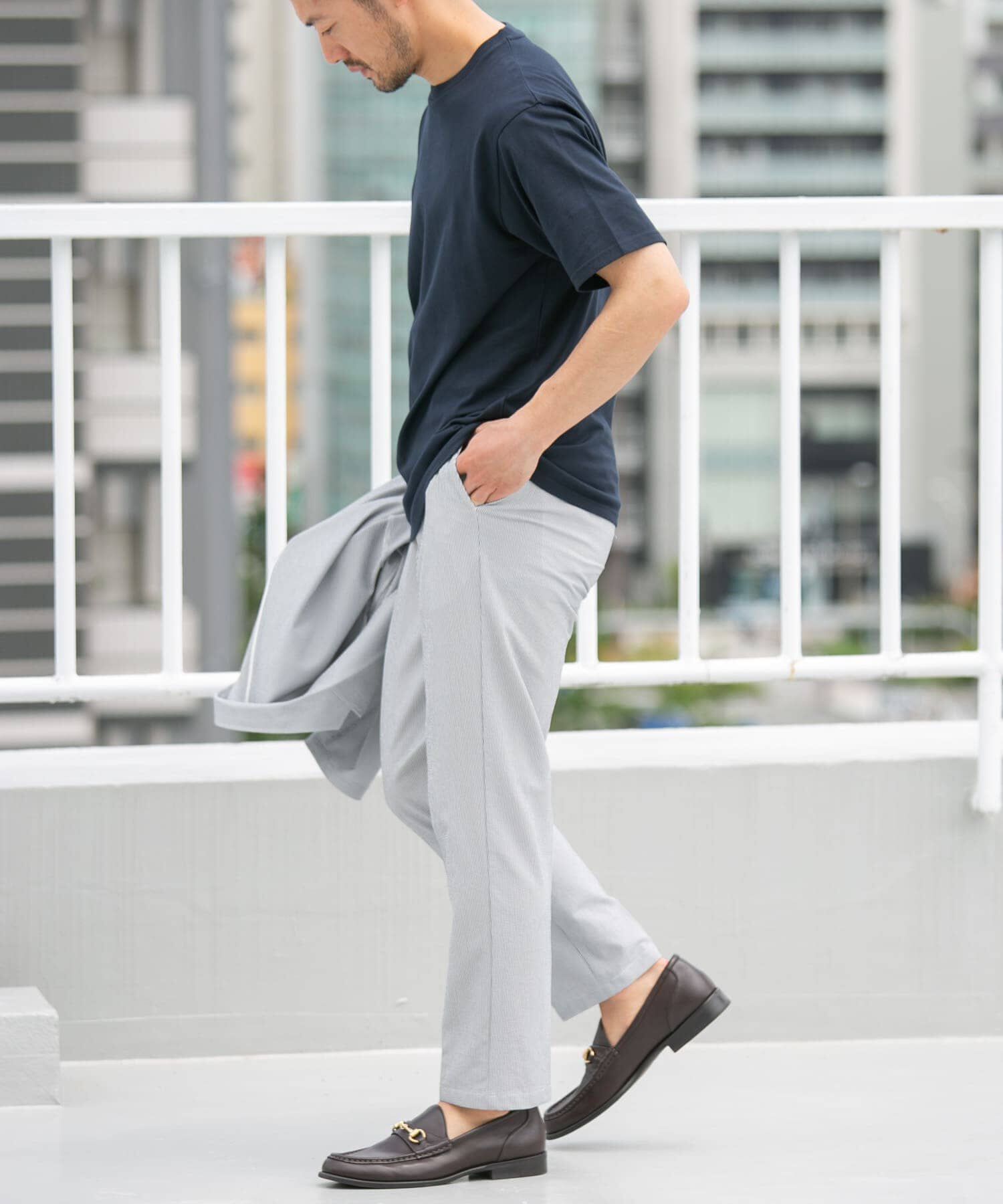 URBAN RESEARCH ROSSO「『XLサイズあり』『UR TECH』汗ジミ防止クルーネックTシャツ」|Tシャツ・カットソー|