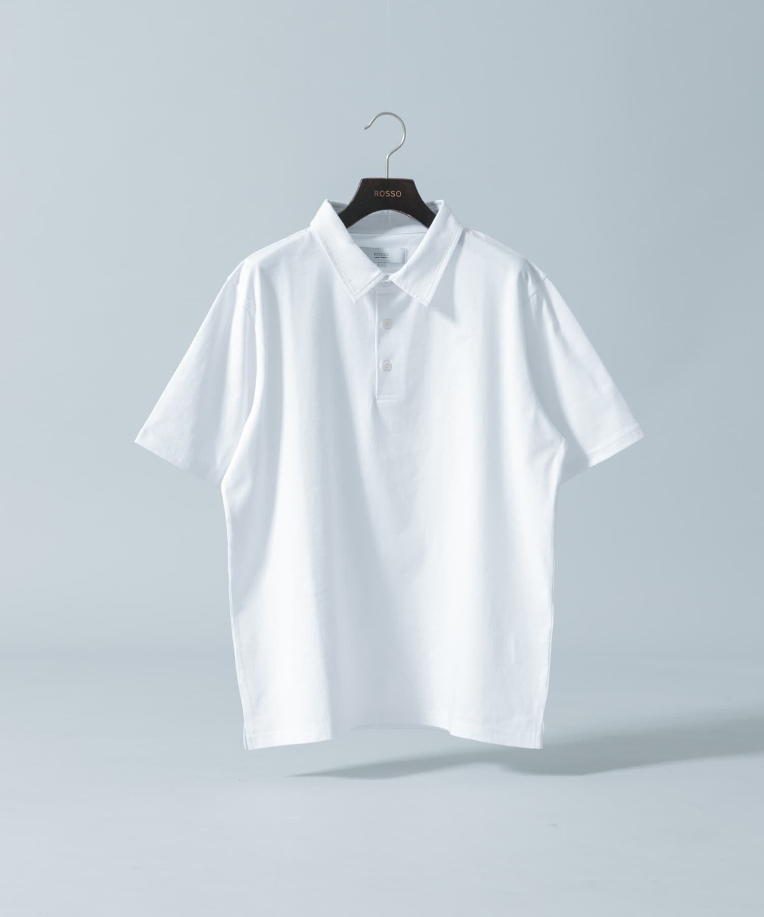 URBAN RESEARCH ROSSO「『XLサイズあり』『UR TECH』汗ジミ防止ポロシャツ」|ポロシャツ|ホワイト