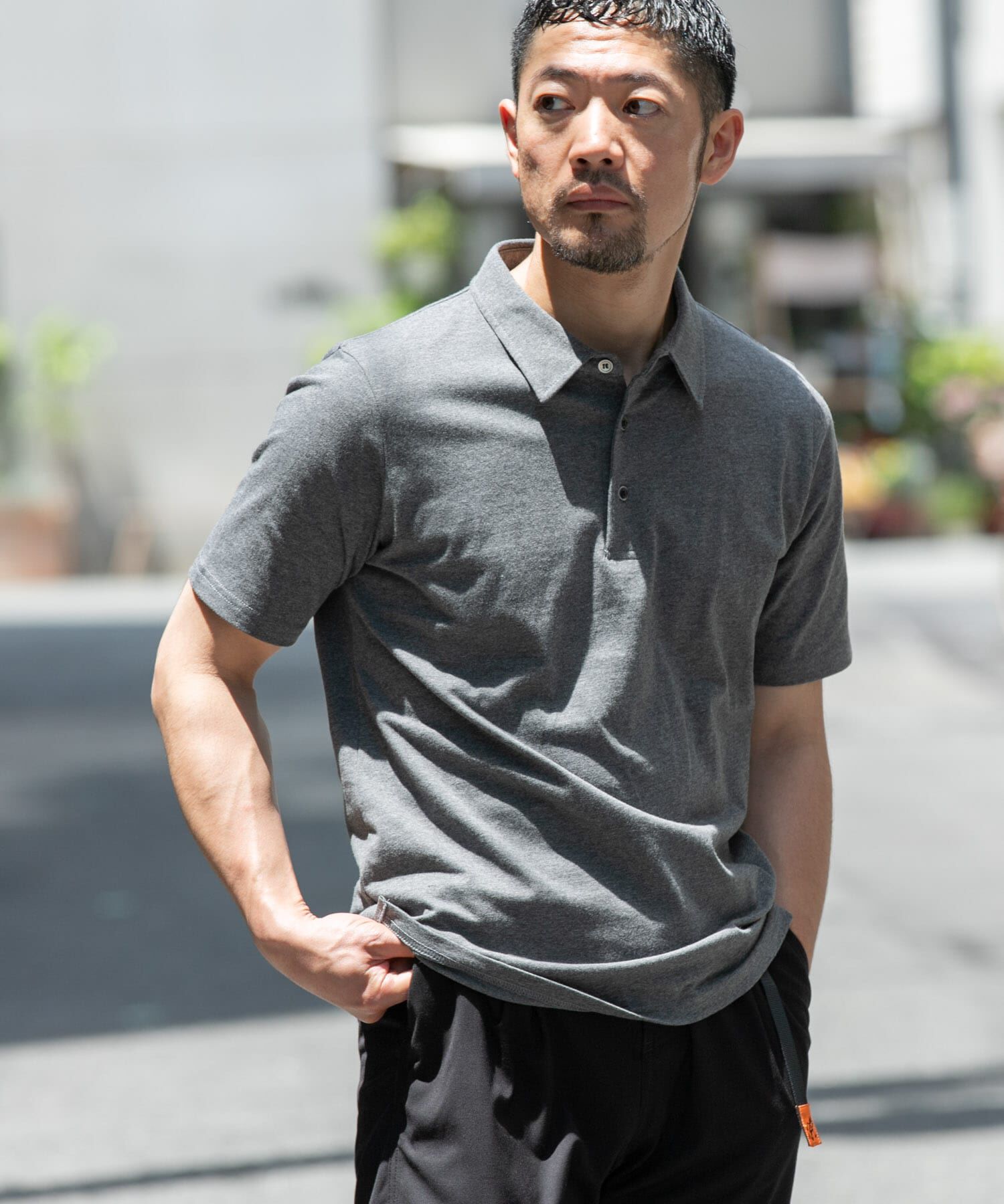 URBAN RESEARCH ROSSO「『XLサイズあり』『UR TECH』汗ジミ防止ポロシャツ」|ポロシャツ|