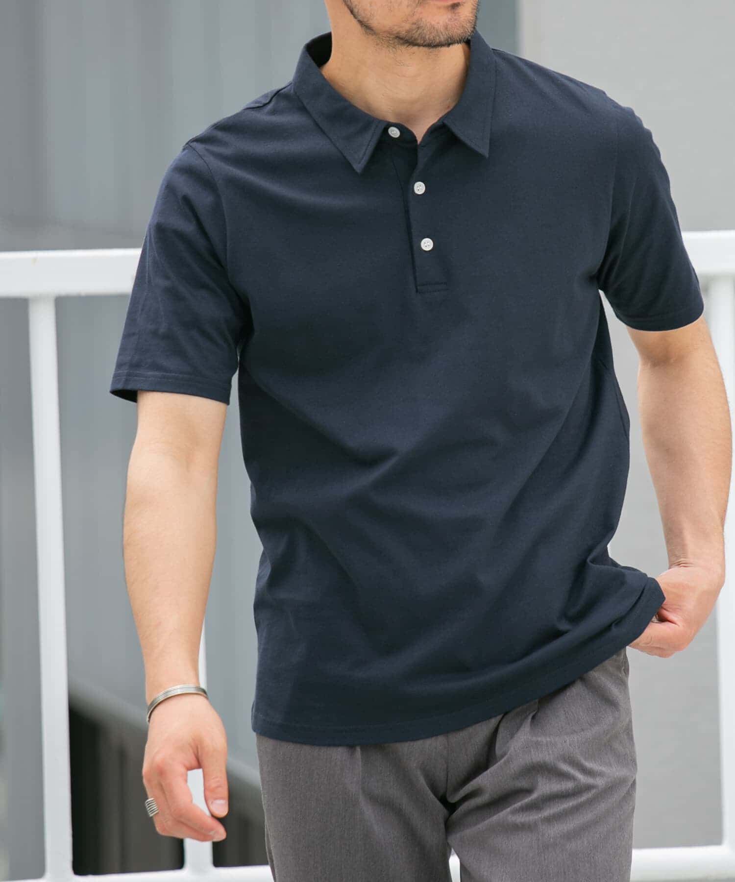 URBAN RESEARCH ROSSO「『XLサイズあり』『UR TECH』汗ジミ防止ポロシャツ」|ポロシャツ|