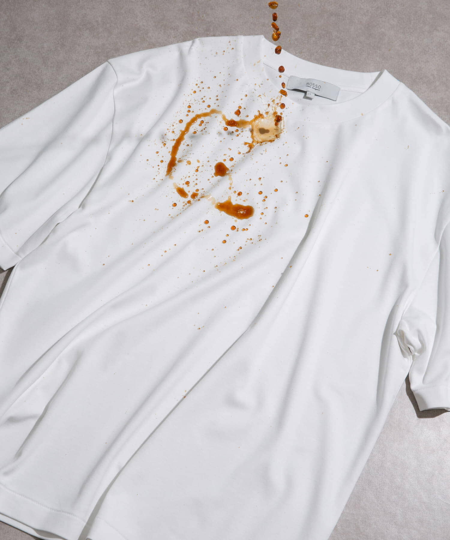 URBAN RESEARCH ROSSO「『XLサイズあり』『UR TECH』防汚加工 リラックスクルーネックTシャツ」|Tシャツ・カットソー|