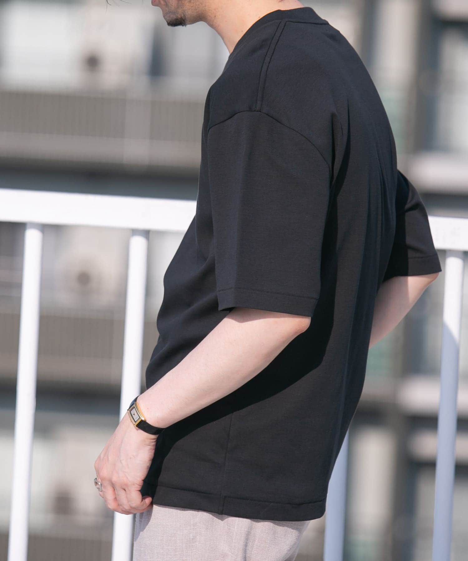 URBAN RESEARCH ROSSO「『XLサイズあり』『UR TECH』防汚加工 リラックスクルーネックTシャツ」|Tシャツ・カットソー|