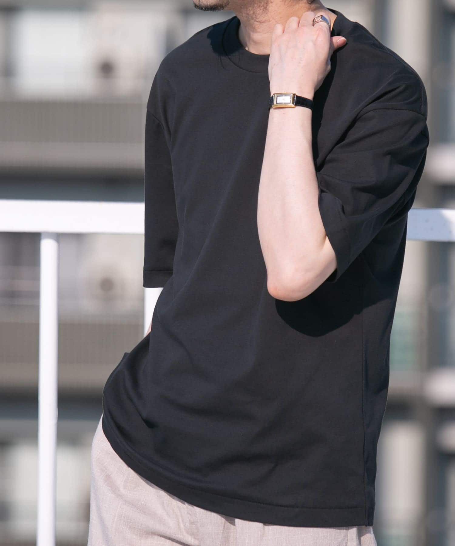 URBAN RESEARCH ROSSO「『XLサイズあり』『UR TECH』防汚加工 リラックスクルーネックTシャツ」|Tシャツ・カットソー|