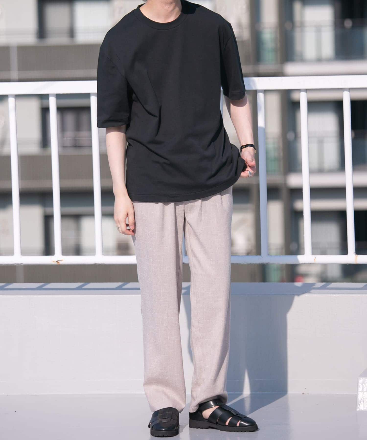 URBAN RESEARCH ROSSO「『XLサイズあり』『UR TECH』防汚加工 リラックスクルーネックTシャツ」|Tシャツ・カットソー|