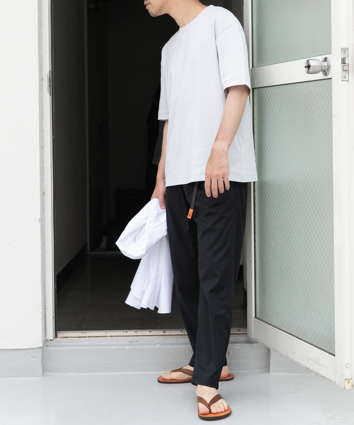 URBAN RESEARCH ROSSO「『XLサイズあり』『UR TECH』防汚加工 リラックスクルーネックTシャツ」|Tシャツ・カットソー|