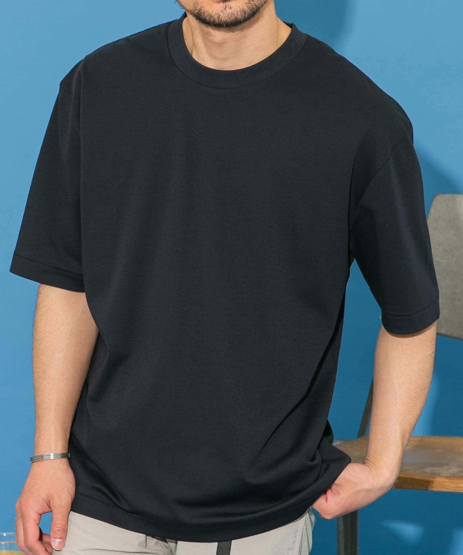 URBAN RESEARCH ROSSO「『XLサイズあり』『UR TECH』防汚加工 リラックスクルーネックTシャツ」|Tシャツ・カットソー|