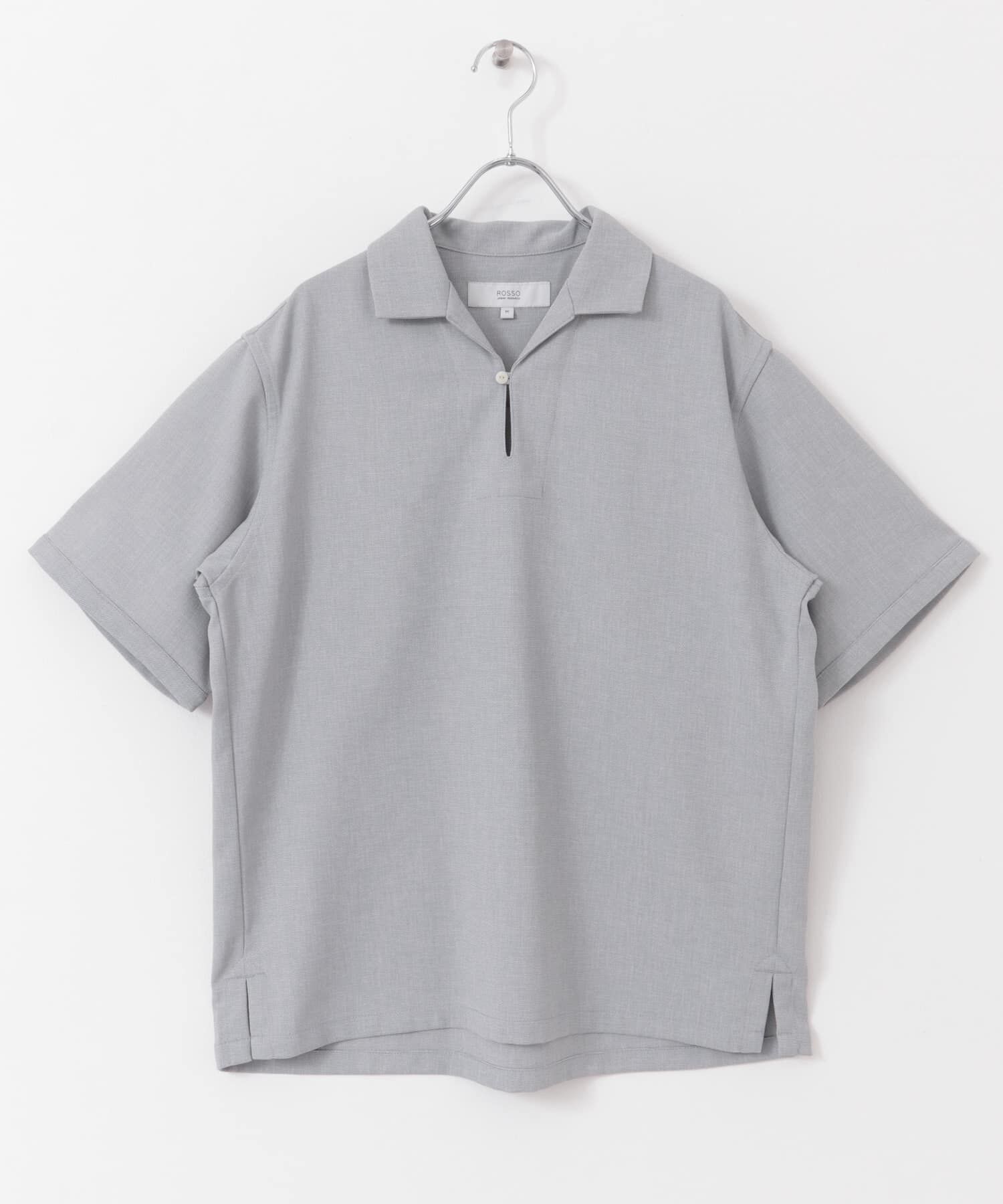 URBAN RESEARCH ROSSO「『WEB限定』『セットアップ対応』パナマ風スキッパーシャツ」|シャツ・ブラウス|