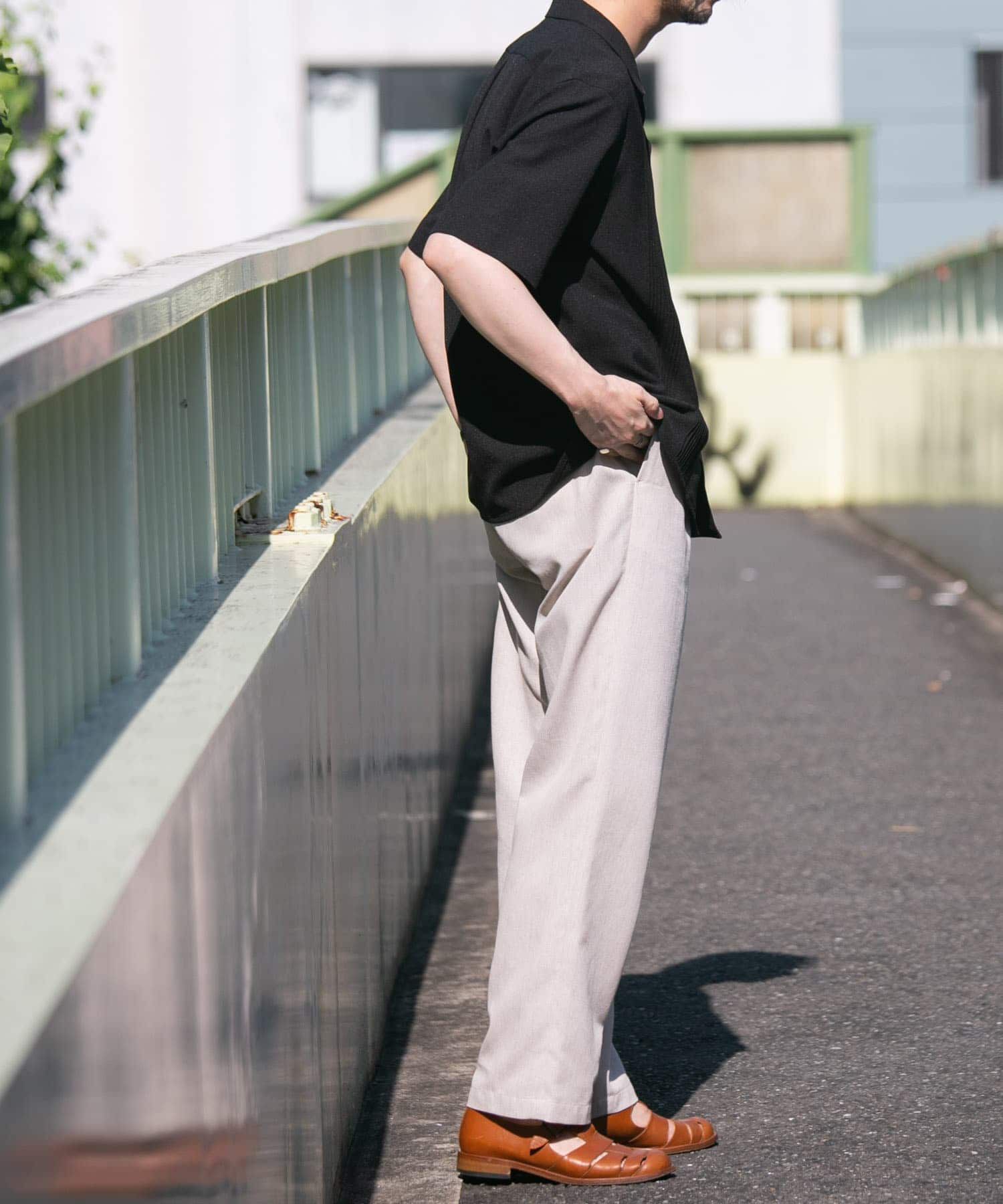 URBAN RESEARCH ROSSO「『WEB限定』『XLサイズあり』ウォッシャブルドライタッチ半袖シャツ」|シャツ・ブラウス|