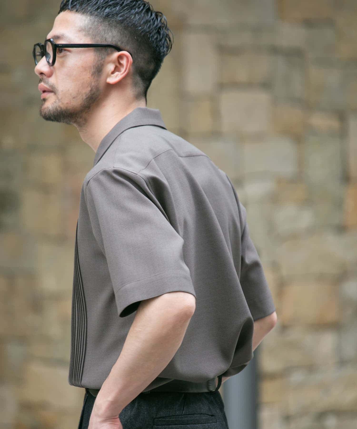 URBAN RESEARCH ROSSO「『WEB限定』『XLサイズあり』ウォッシャブルドライタッチ半袖シャツ」|シャツ・ブラウス|