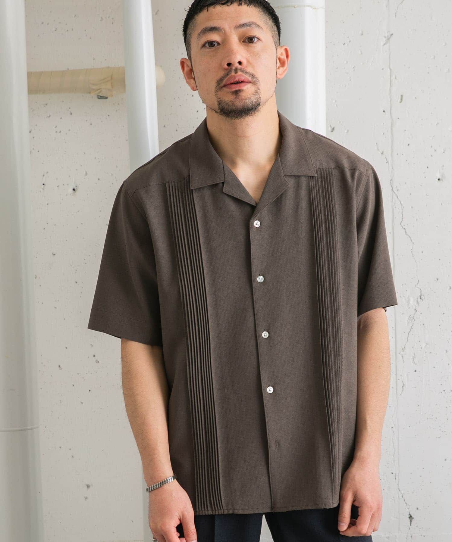 URBAN RESEARCH ROSSO「『WEB限定』『XLサイズあり』ウォッシャブルドライタッチ半袖シャツ」|シャツ・ブラウス|