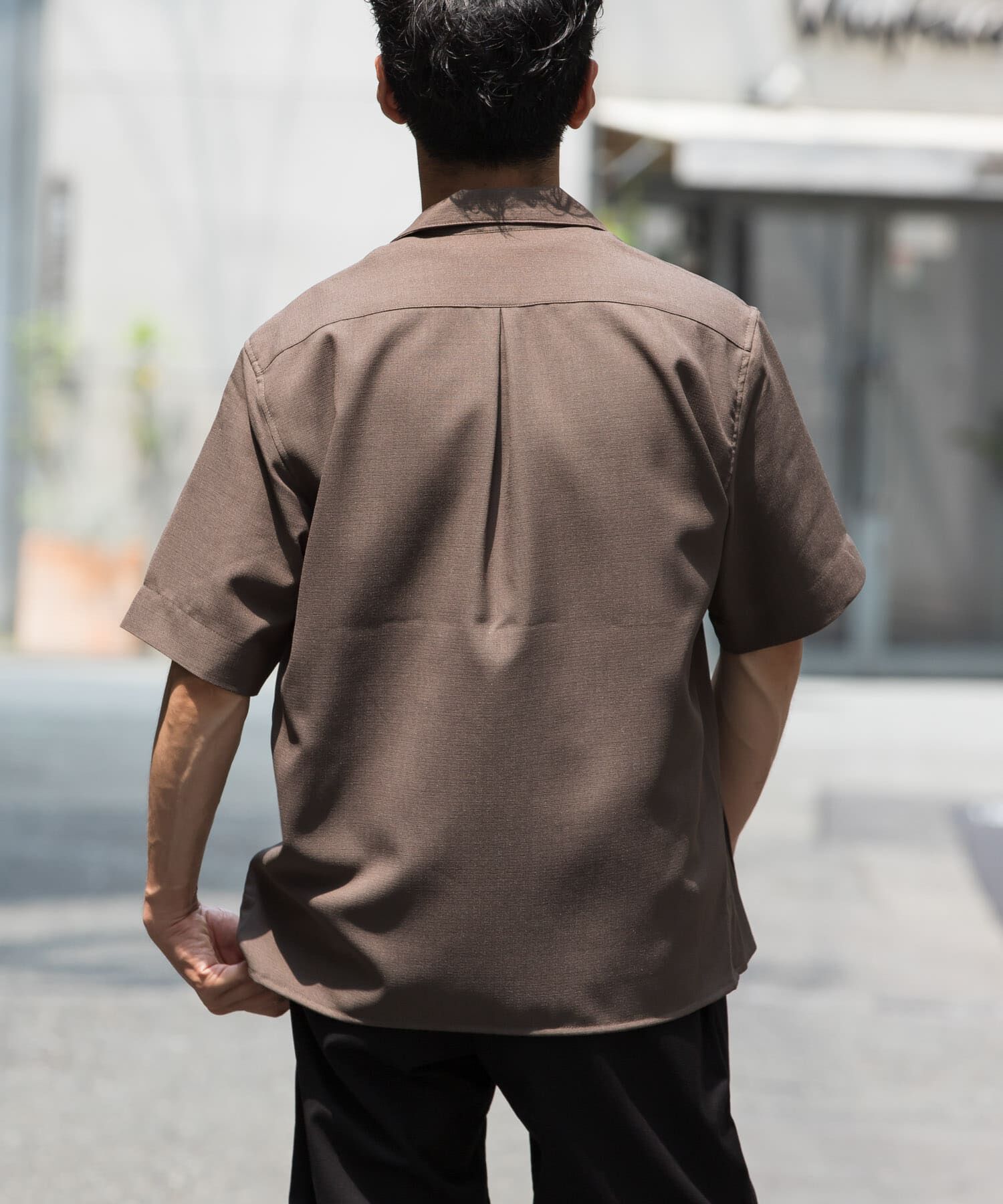 URBAN RESEARCH ROSSO「『WEB限定』『XLサイズあり』ウォッシャブルドライタッチ半袖シャツ」|シャツ・ブラウス|