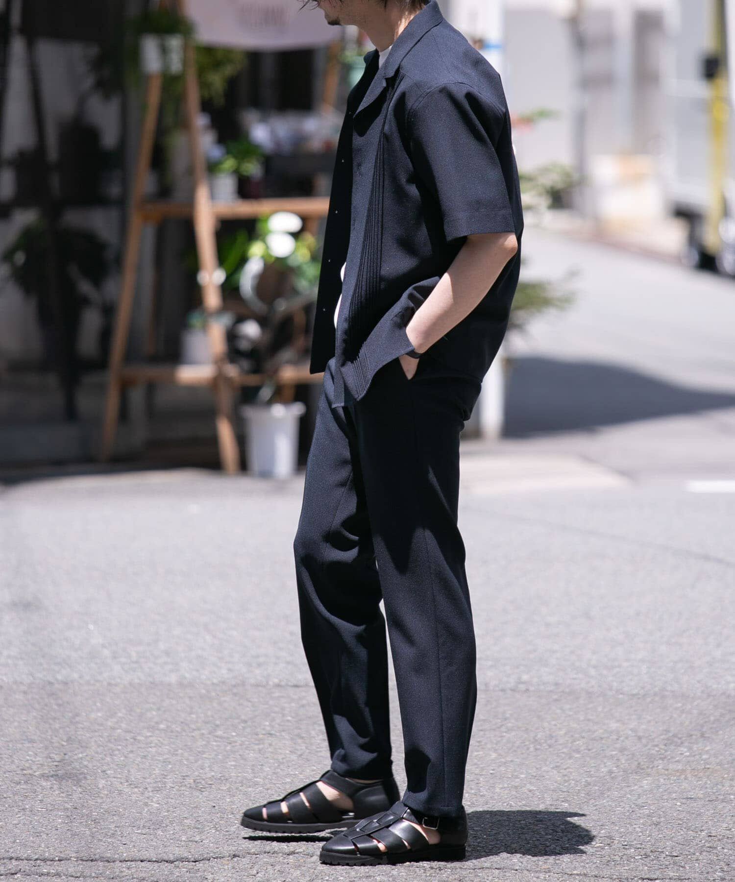 URBAN RESEARCH ROSSO「『WEB限定』『XLサイズあり』ウォッシャブルドライタッチ半袖シャツ」|シャツ・ブラウス|