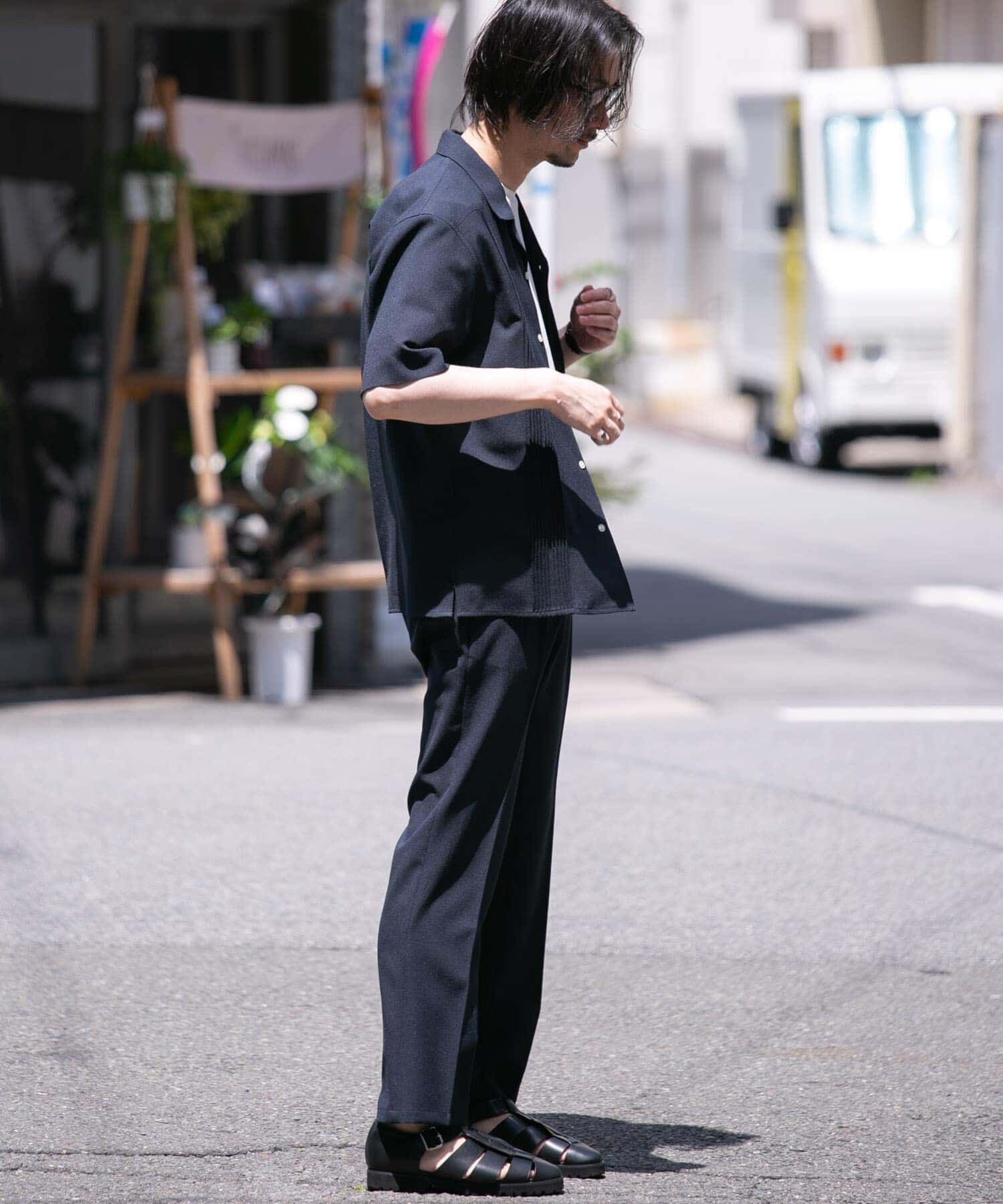 URBAN RESEARCH ROSSO「『WEB限定』『XLサイズあり』ウォッシャブルドライタッチ半袖シャツ」|シャツ・ブラウス|