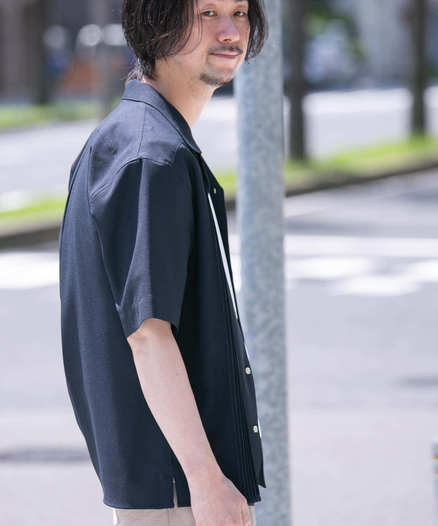 URBAN RESEARCH ROSSO「『WEB限定』『XLサイズあり』ウォッシャブルドライタッチ半袖シャツ」|シャツ・ブラウス|