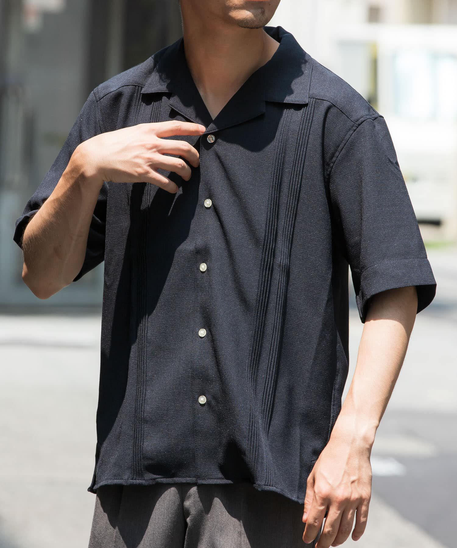 URBAN RESEARCH ROSSO「『WEB限定』『XLサイズあり』ウォッシャブルドライタッチ半袖シャツ」|シャツ・ブラウス|