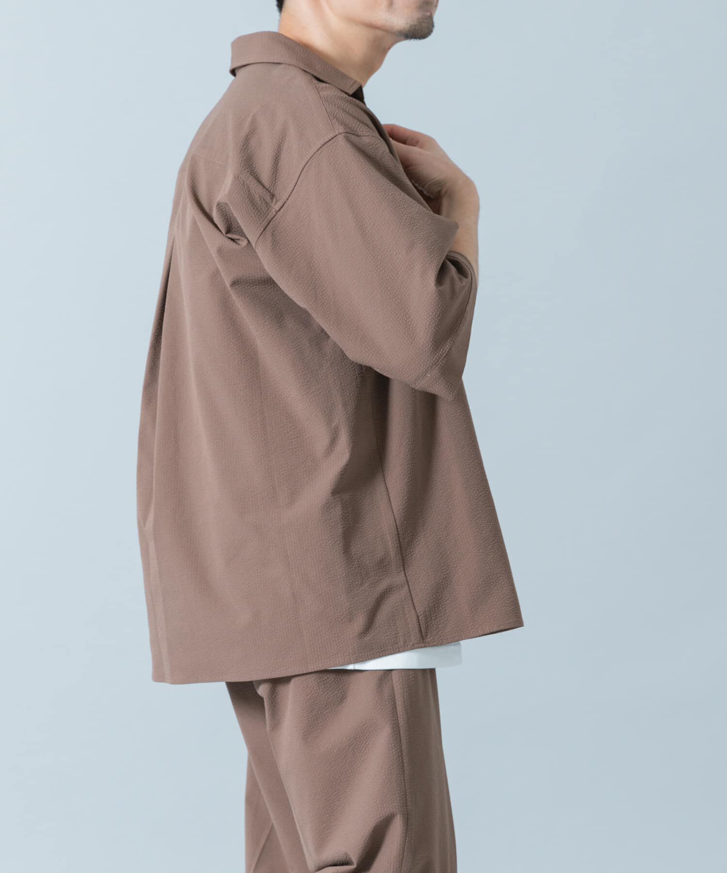 URBAN RESEARCH ROSSO「『WEB限定』『ｾｯﾄｱｯﾌﾟ対応/XLｻｲｽﾞあり』ｼｱｻｯｶｰｽｷｯﾊ 」|シャツ・ブラウス|