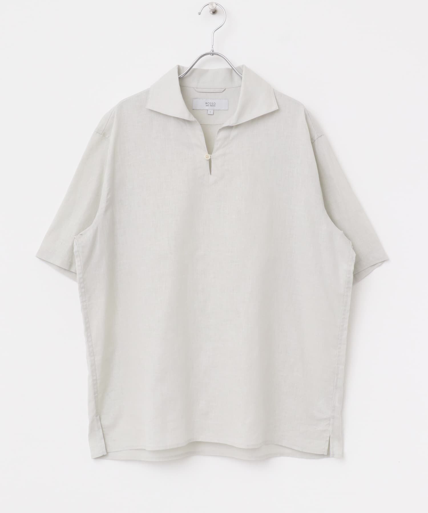 URBAN RESEARCH ROSSO「『XLサイズあり』リラックスコットンリネンスキッパーシャツ」|シャツ・ブラウス|