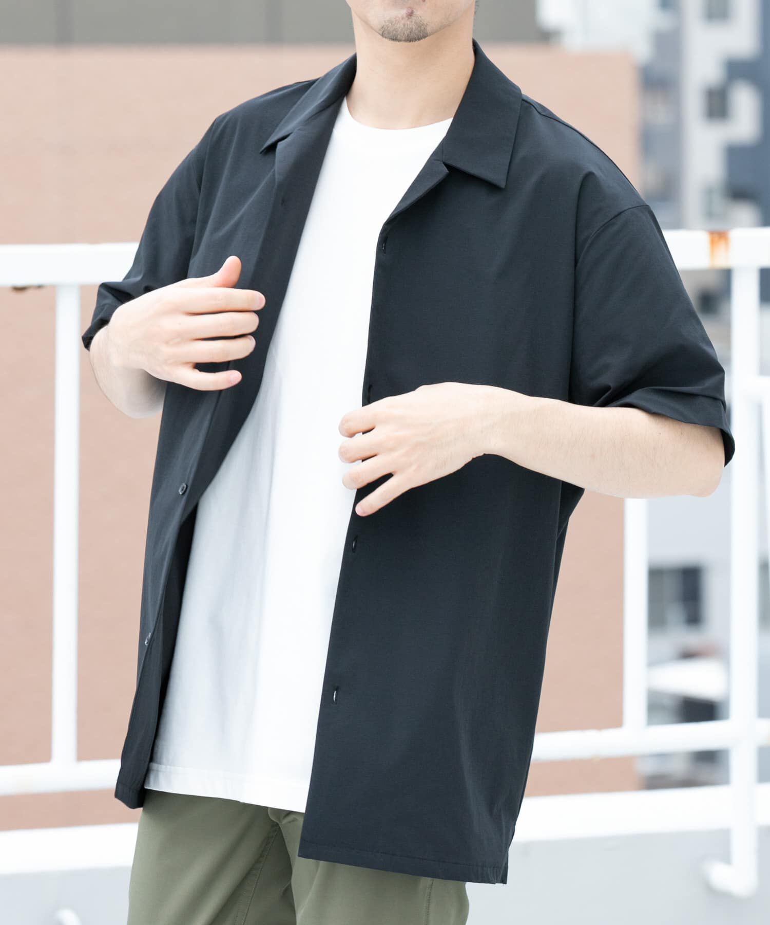 URBAN RESEARCH ROSSO「『ｾｯﾄｱｯﾌﾟ対応』『XLｻｲｽﾞあり』ｸｰﾙｷｰﾌﾟｼｮｰﾄｽﾘ  」|シャツ・ブラウス|