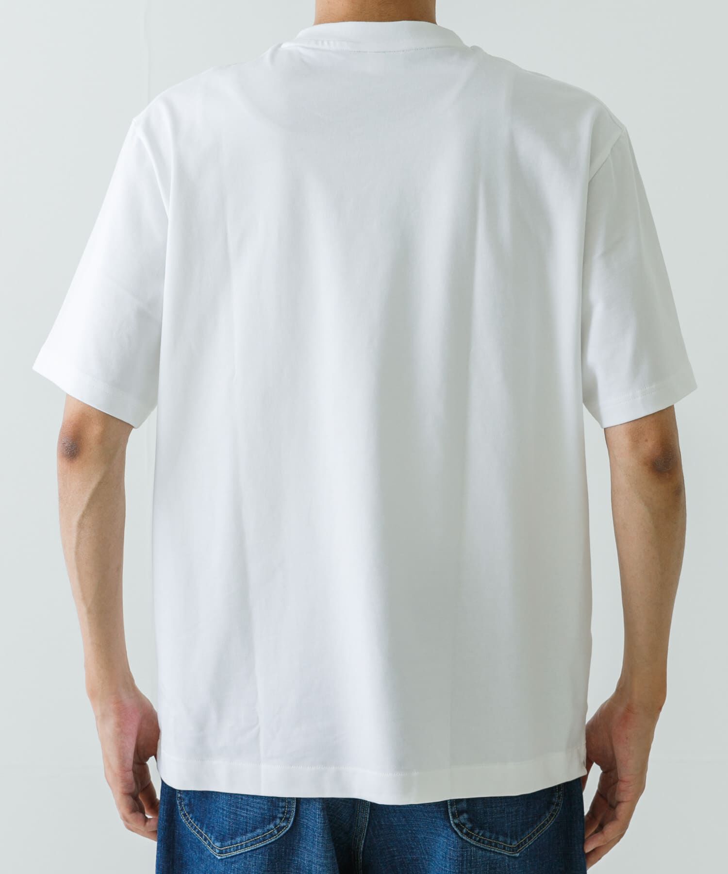 URBAN RESEARCH「LACOSTE　アウトラインクロッククルーネックTシャツ」|Tシャツ・カットソー|