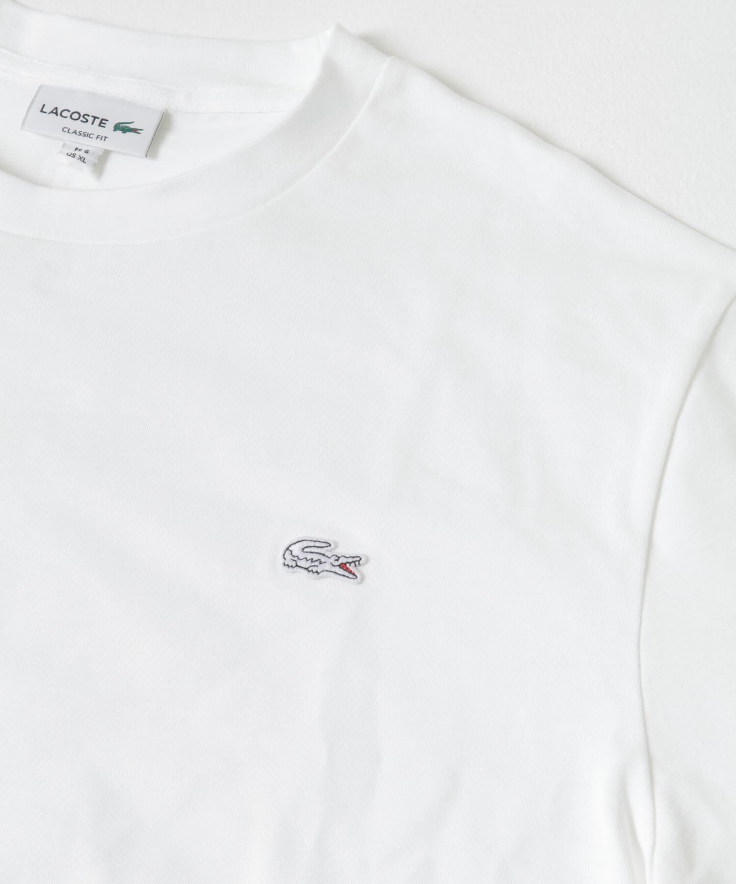 URBAN RESEARCH「LACOSTE　アウトラインクロッククルーネックTシャツ」|Tシャツ・カットソー|