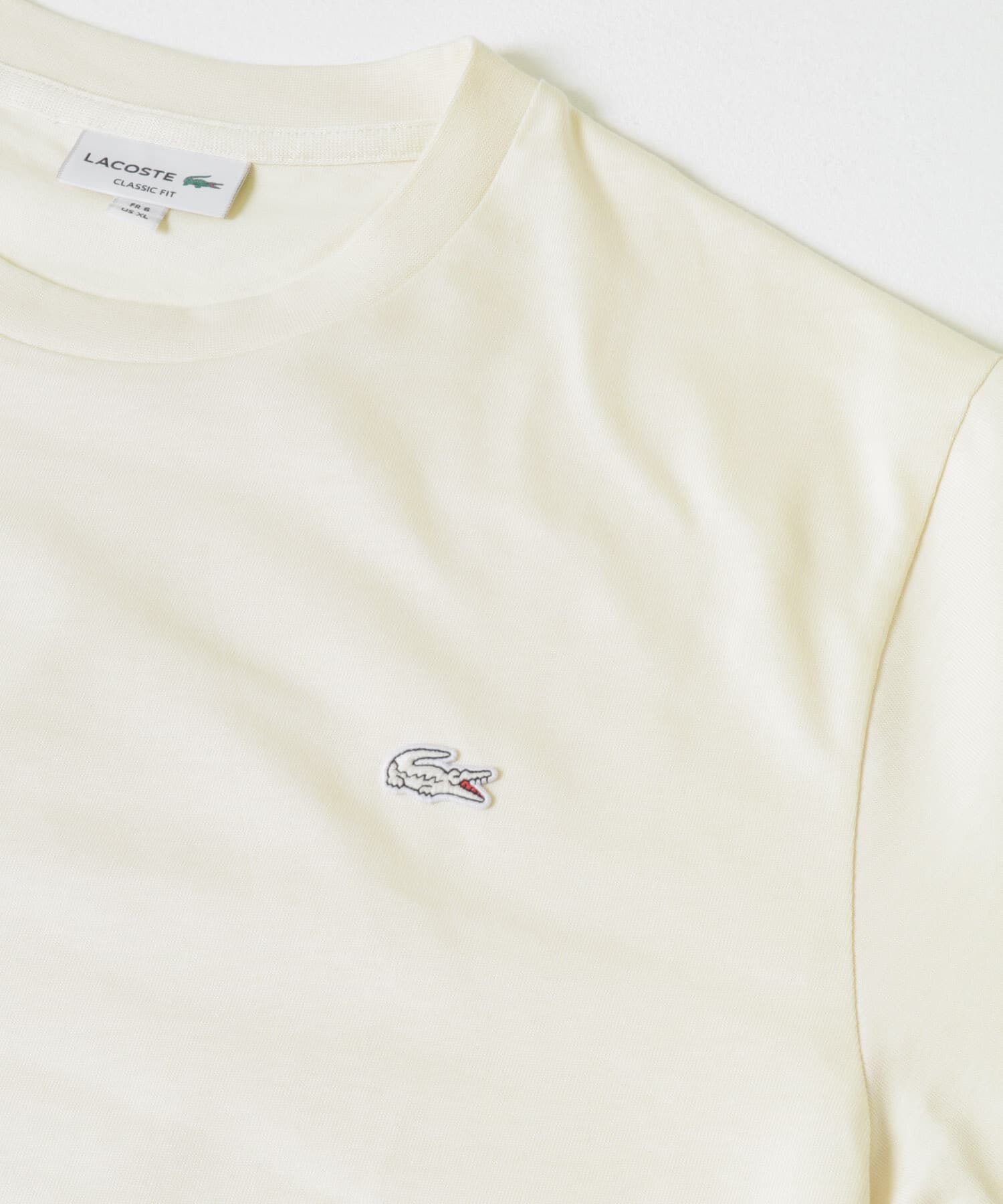 URBAN RESEARCH「LACOSTE　アウトラインクロッククルーネックTシャツ」|Tシャツ・カットソー|