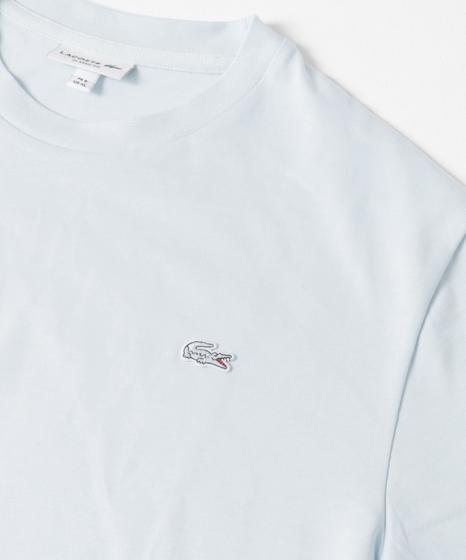 URBAN RESEARCH「LACOSTE　アウトラインクロッククルーネックTシャツ」|Tシャツ・カットソー|