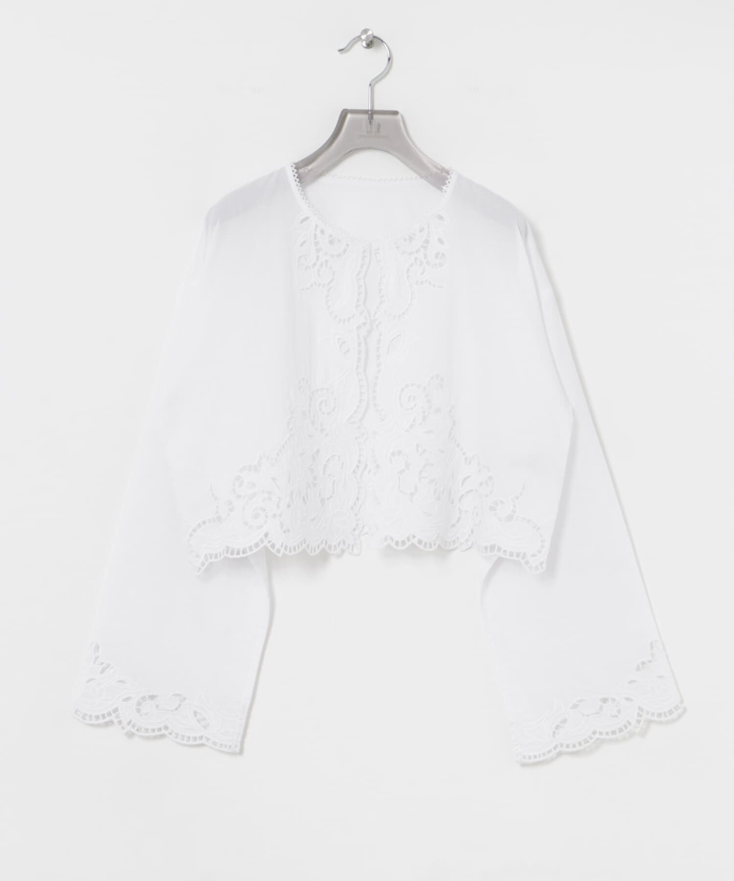 URBAN RESEARCH「カットワークレース刺繍ブラウス」|シャツ・ブラウス|