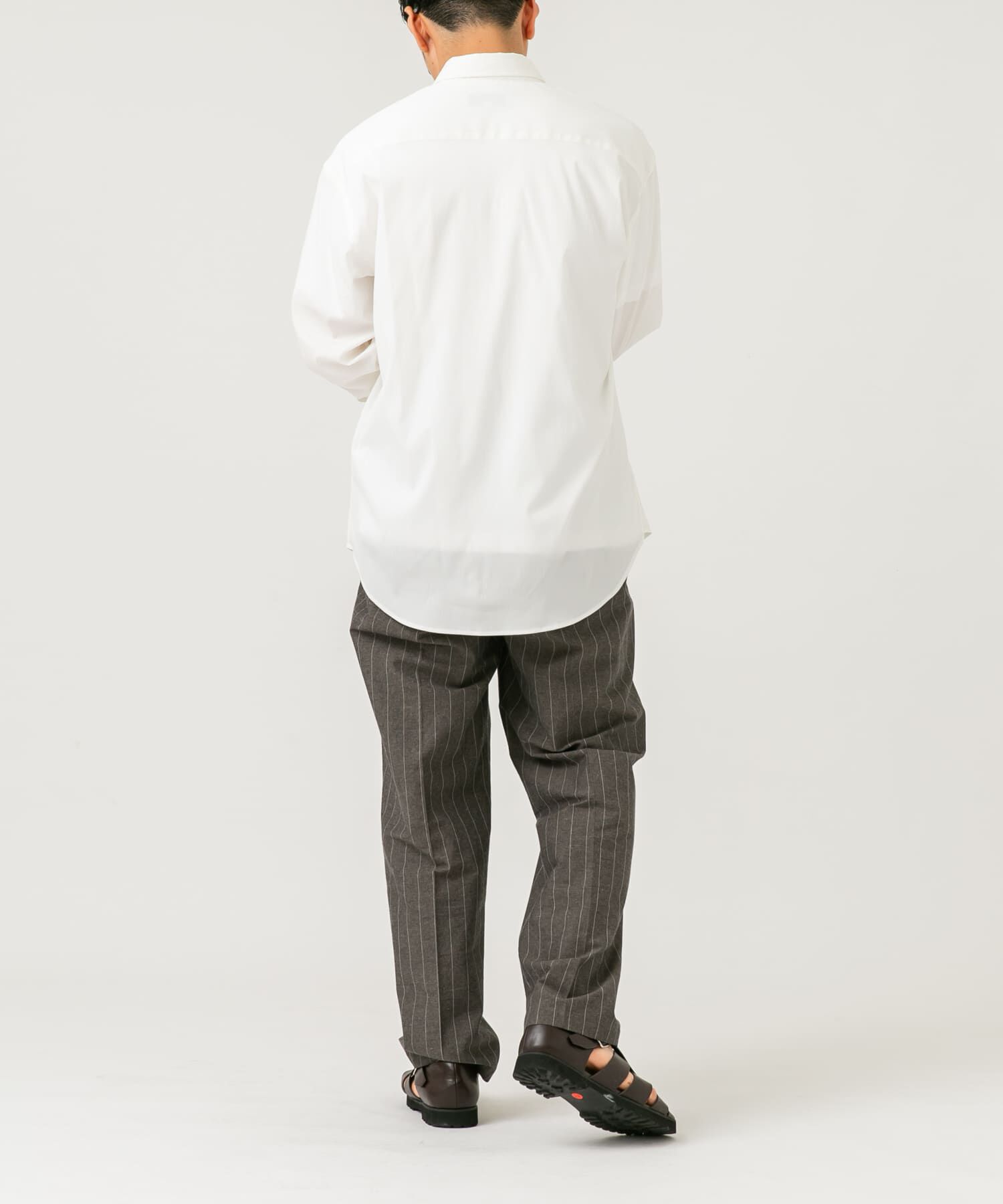 URBAN RESEARCH ROSSO「『XLサイズあり』ストレッチワッシャーロングスリーブシャツ」|シャツ・ブラウス|