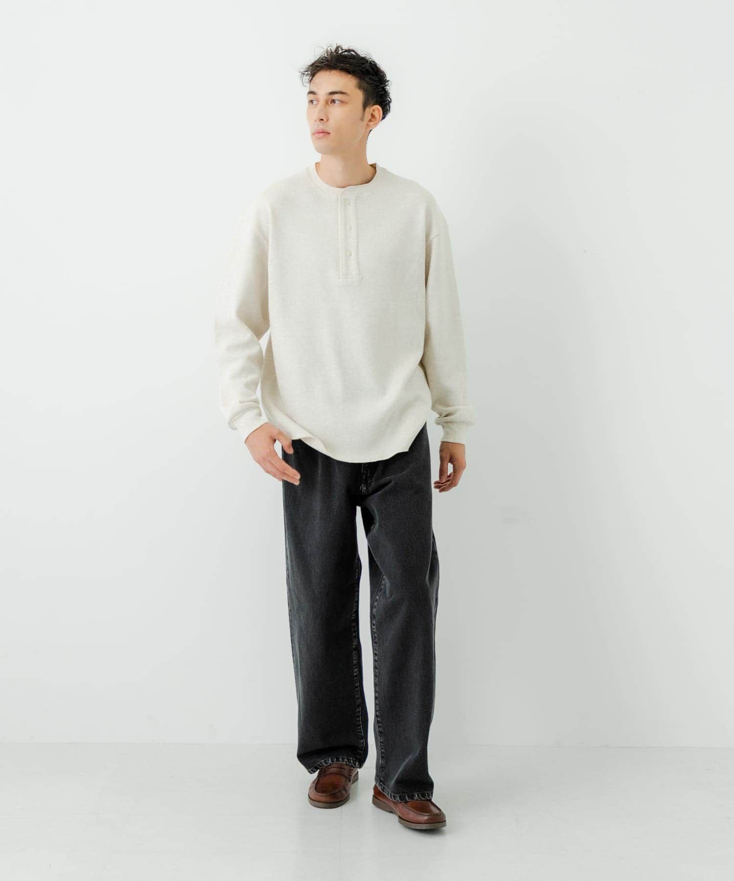 URBAN RESEARCH「13.5oz DENIM WIDE PANTS」|デニム|