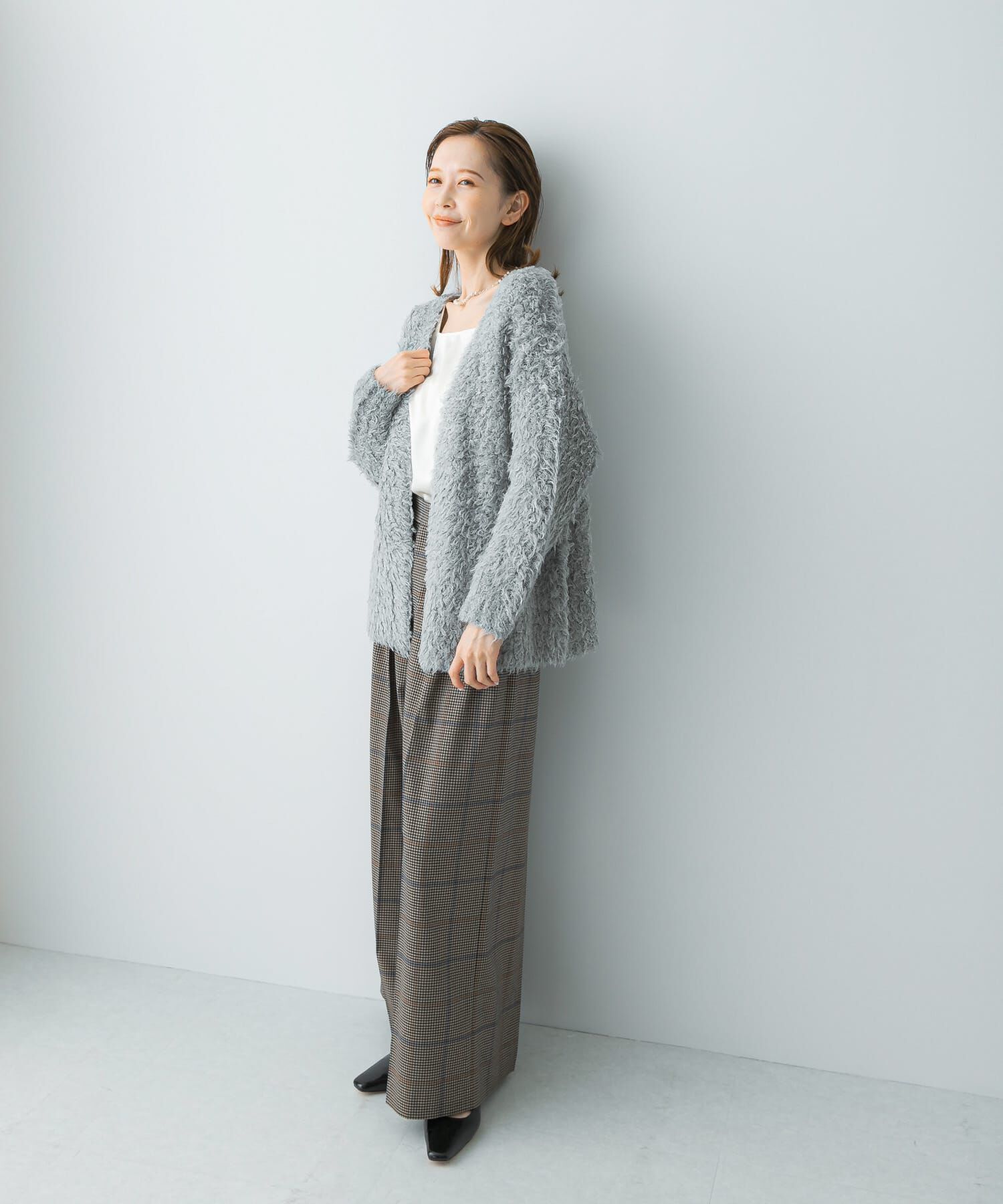 URBAN RESEARCH ROSSO「ヘアリーカーディガン」|カーディガン|