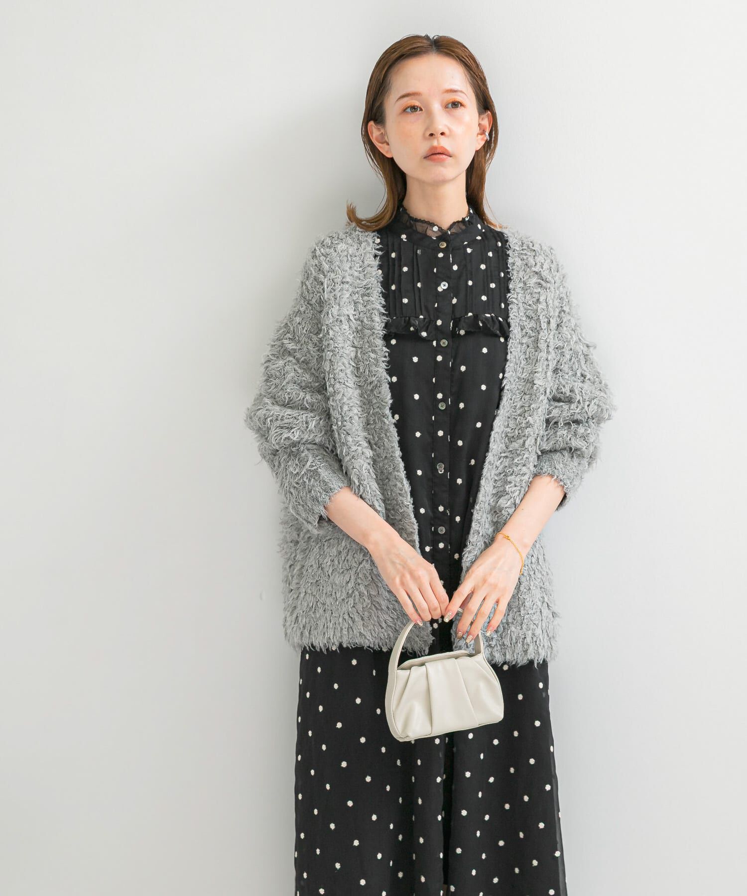 URBAN RESEARCH ROSSO「ヘアリーカーディガン」|カーディガン|