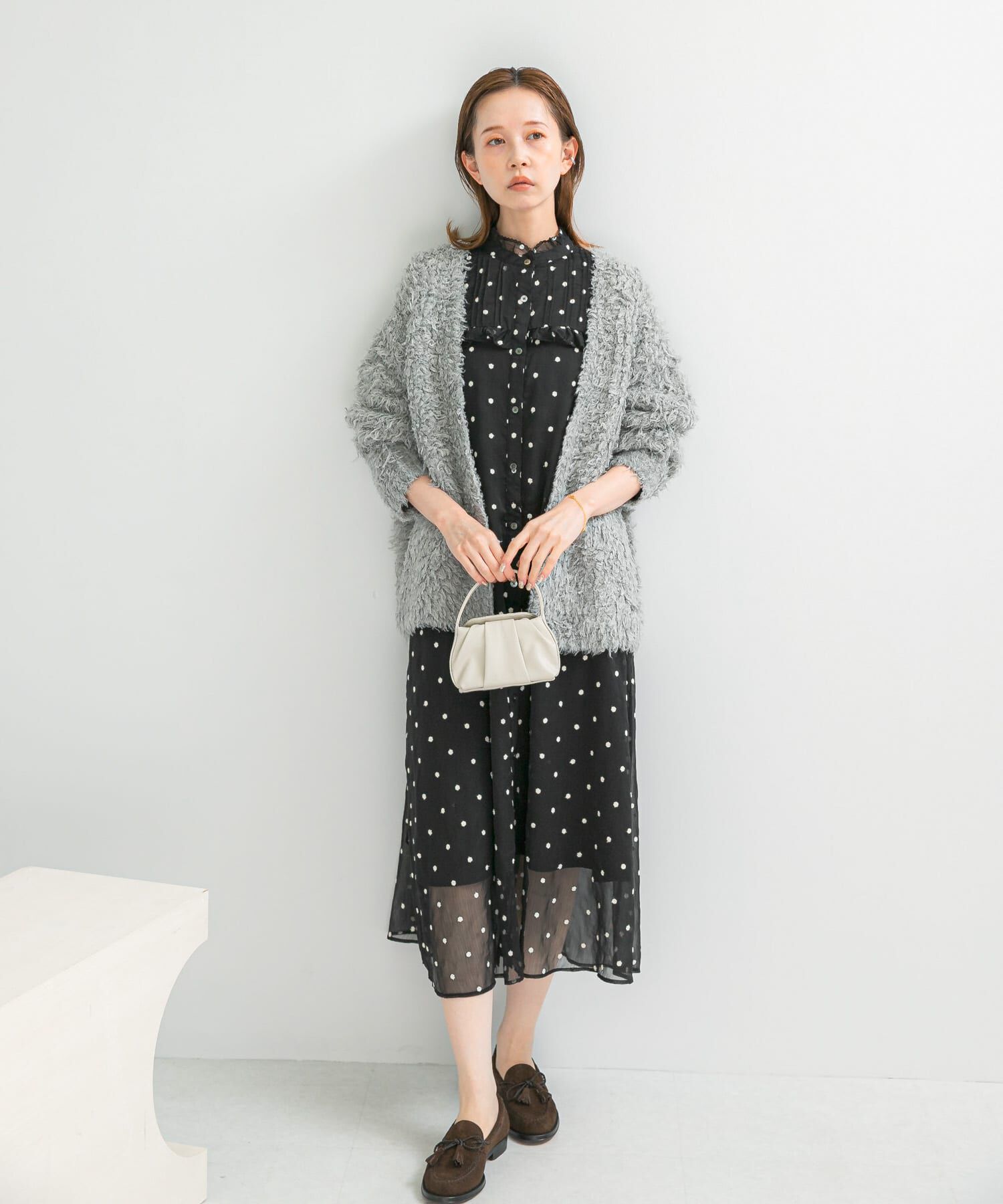 URBAN RESEARCH ROSSO「ヘアリーカーディガン」|カーディガン|