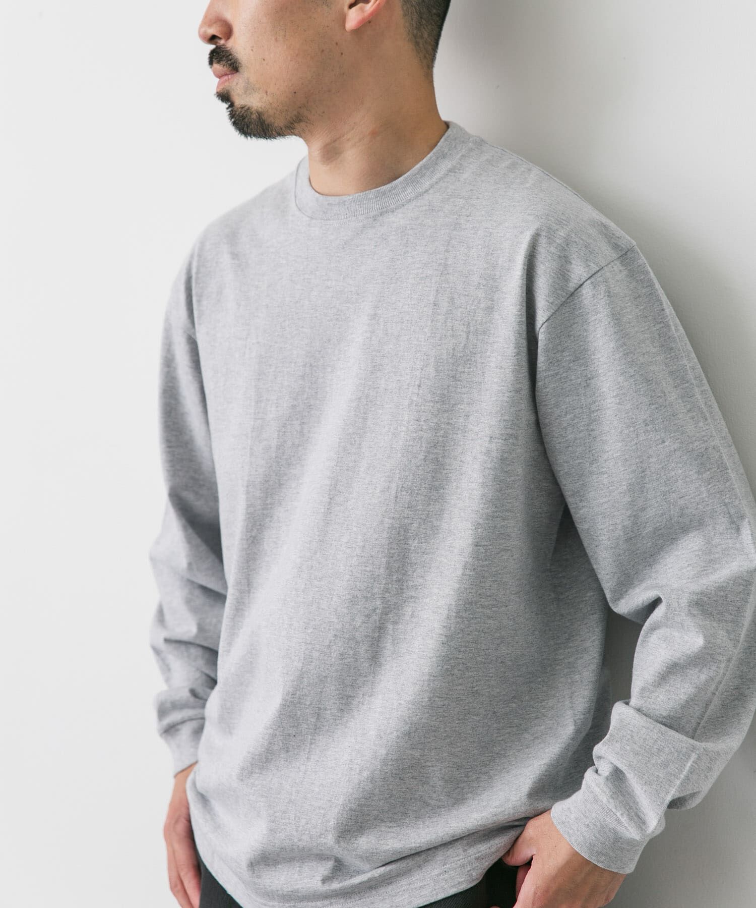 URBAN RESEARCH DOORS「『別注』HANES&times;DOORS　BEEFY-T DOORS FIT LONG-SLEEVE」|Tシャツ・カットソー|