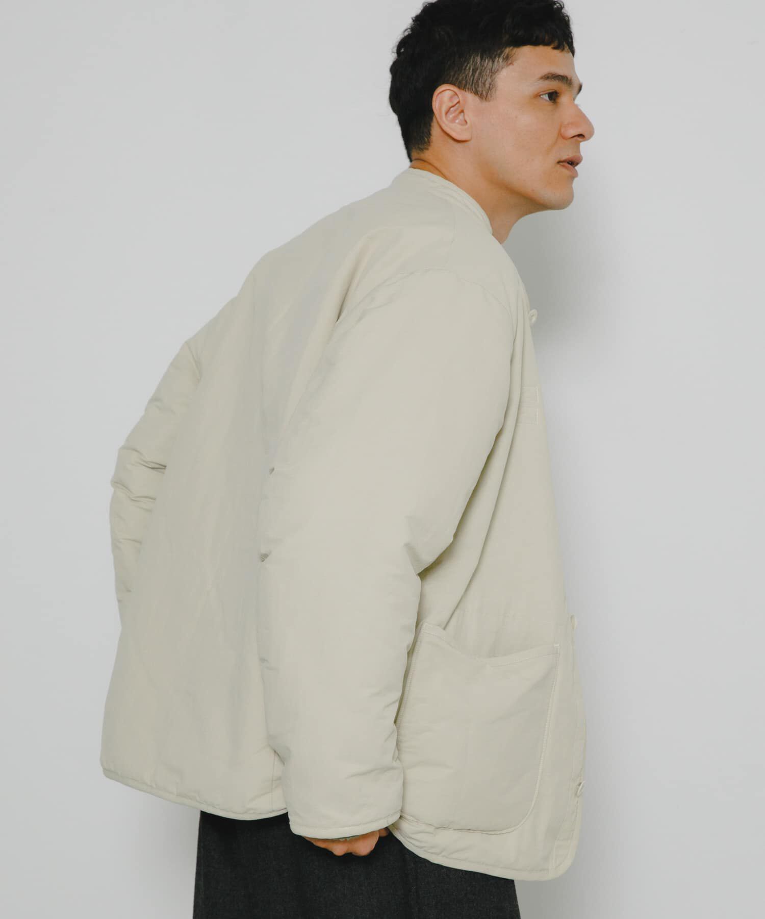 Sonny Label 「『別注』ARMY TWILL&times;Sonny Label　Reversible Jacket」|ノーカラーコート|