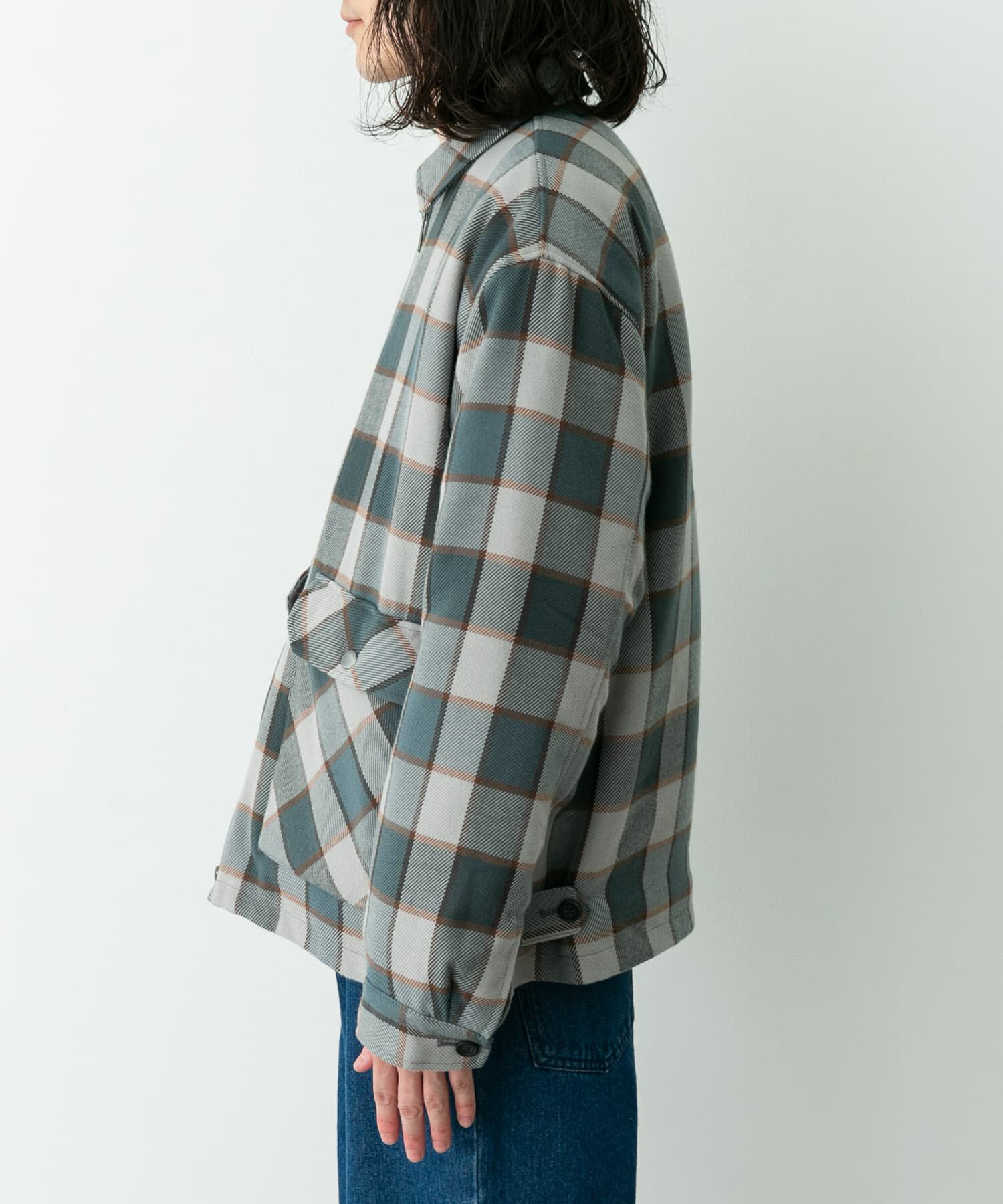 Sonny Label 「パデッドショートジップブルゾン」|ブルゾン・スタジャン|