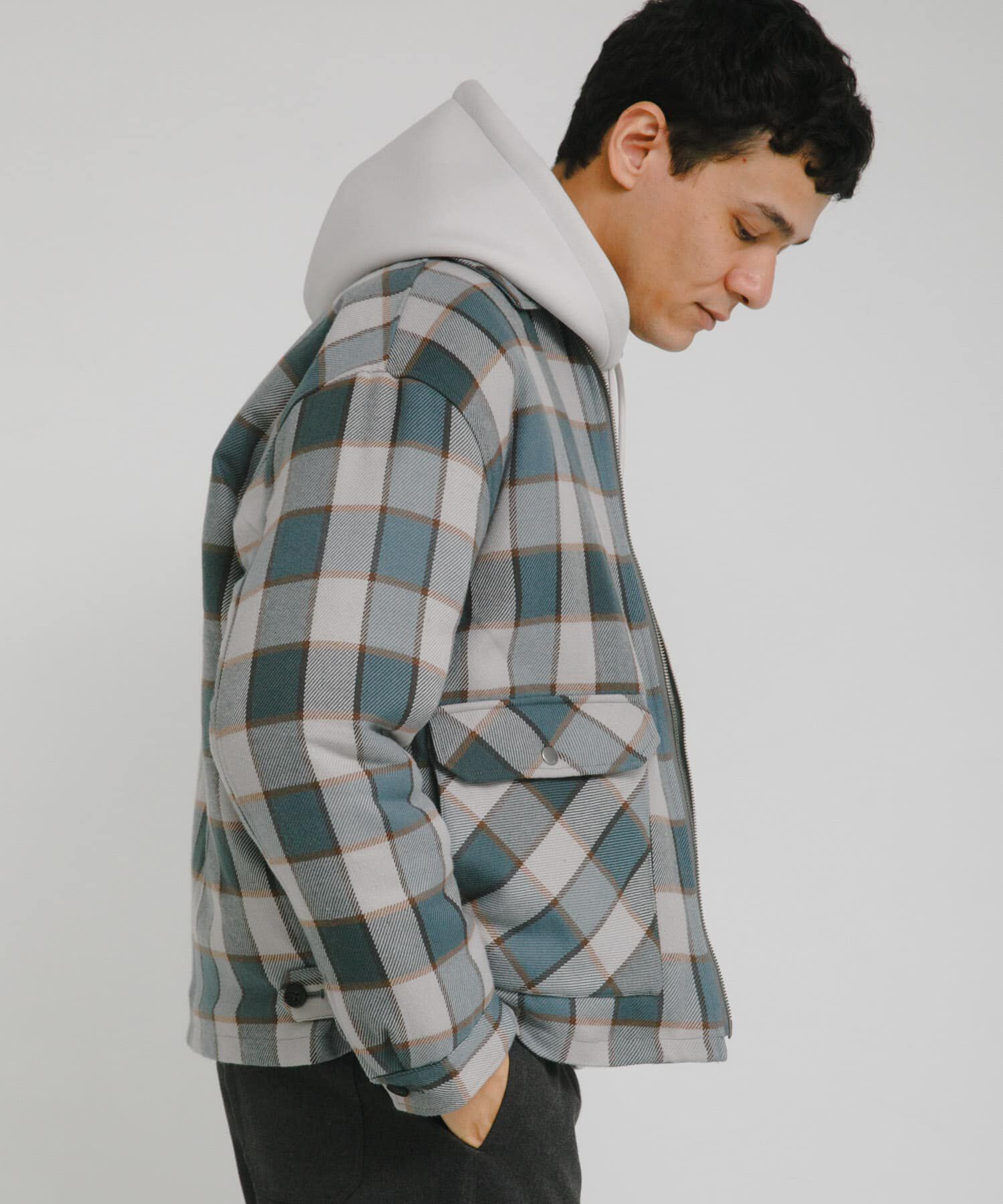 Sonny Label 「パデッドショートジップブルゾン」|ブルゾン・スタジャン|