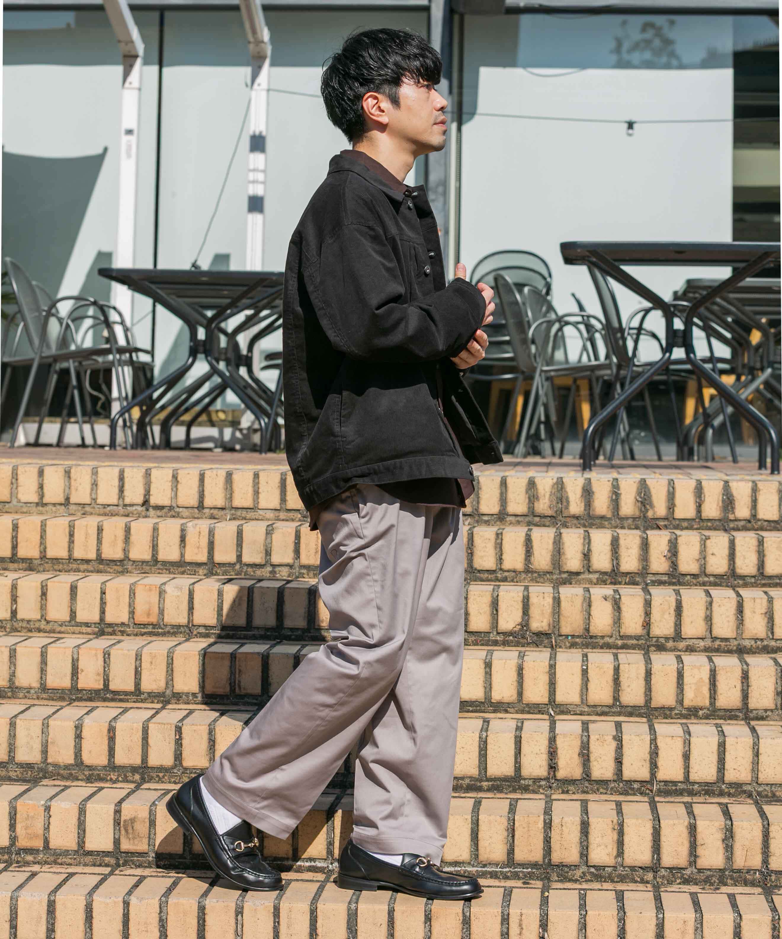 URBAN RESEARCH ROSSO「『XLサイズあり』リラックスコーデュロイブルゾン」|ブルゾン・スタジャン|