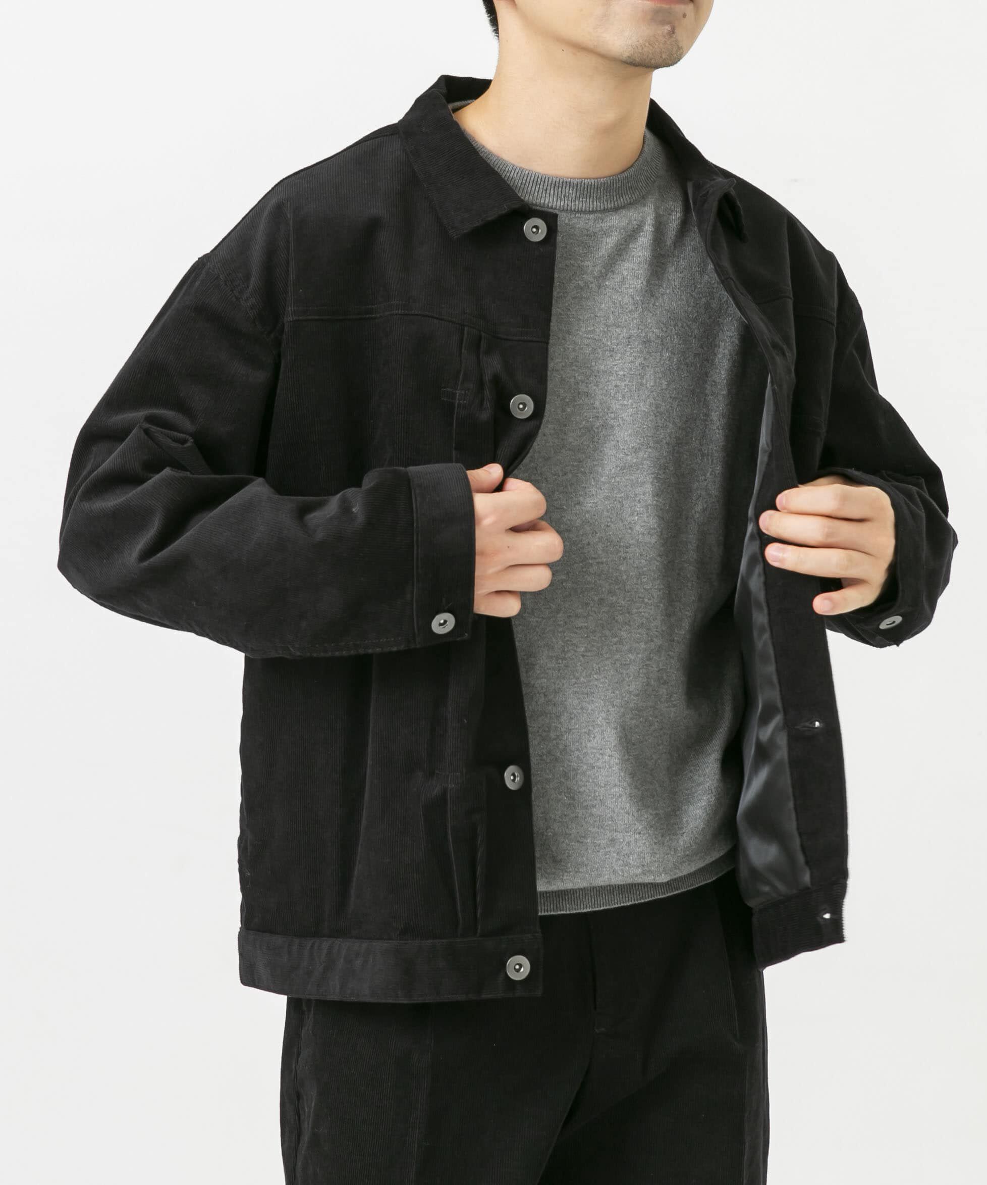 URBAN RESEARCH ROSSO「『XLサイズあり』リラックスコーデュロイブルゾン」|ブルゾン・スタジャン|