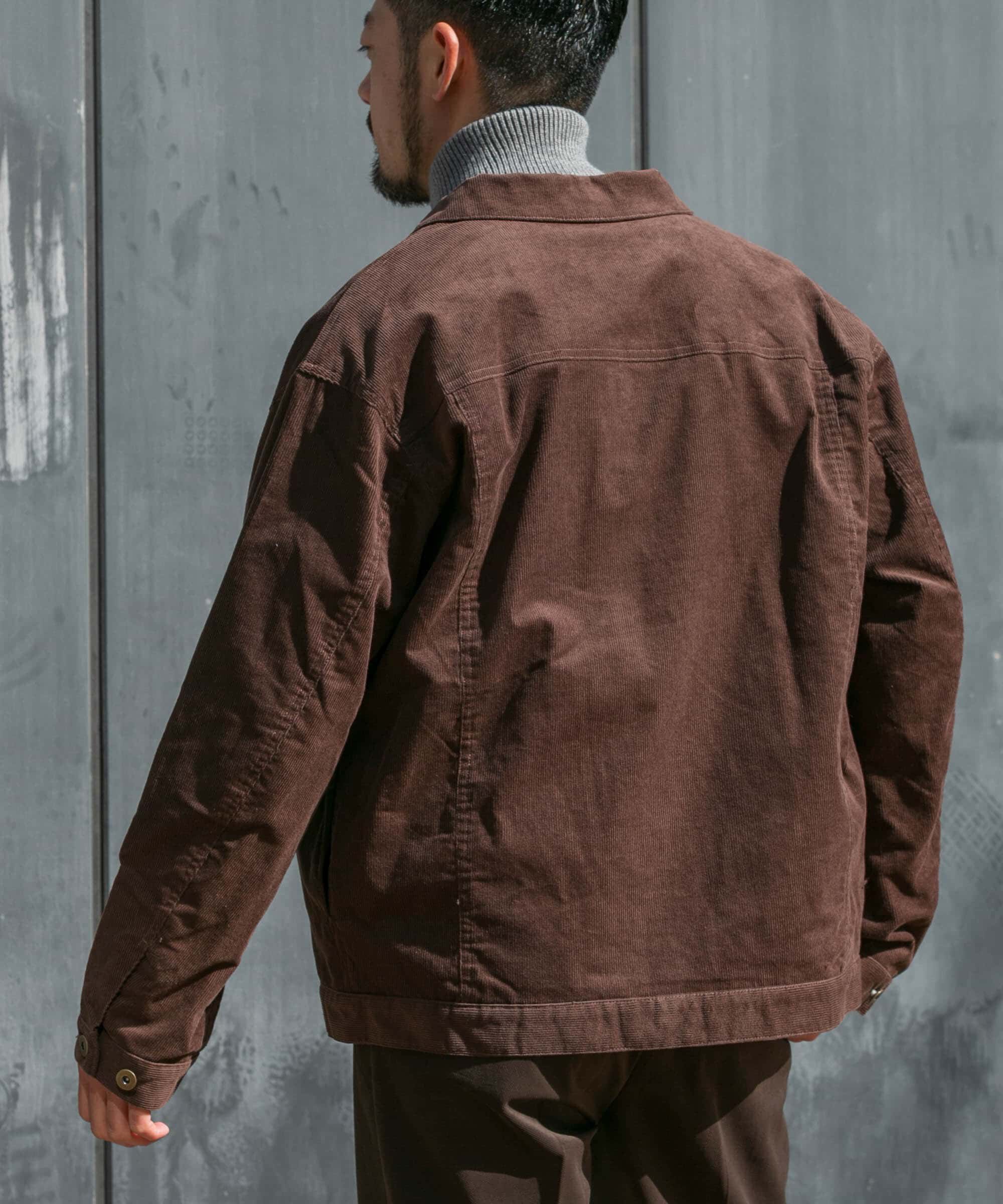 URBAN RESEARCH ROSSO「『XLサイズあり』リラックスコーデュロイブルゾン」|ブルゾン・スタジャン|