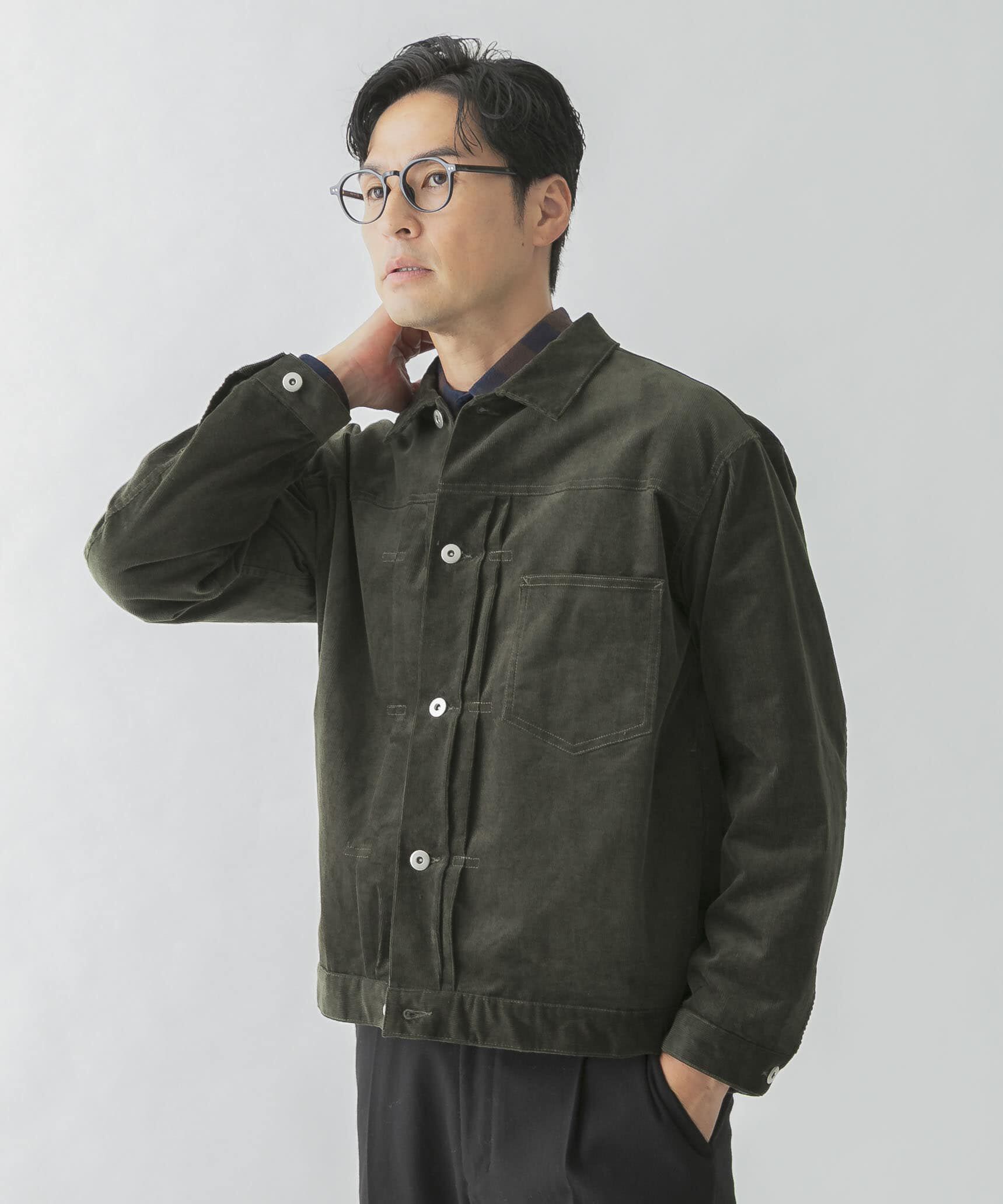 URBAN RESEARCH ROSSO「『XLサイズあり』リラックスコーデュロイブルゾン」|ブルゾン・スタジャン|