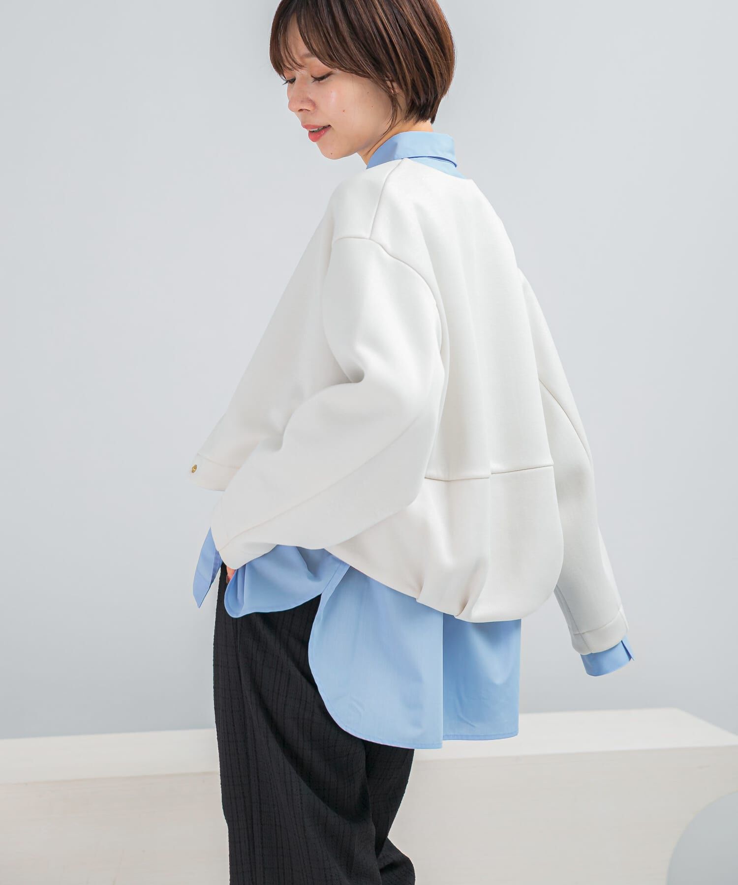 URBAN RESEARCH ROSSO「ブライトダンボール釦デザインプルオーバー」|その他|