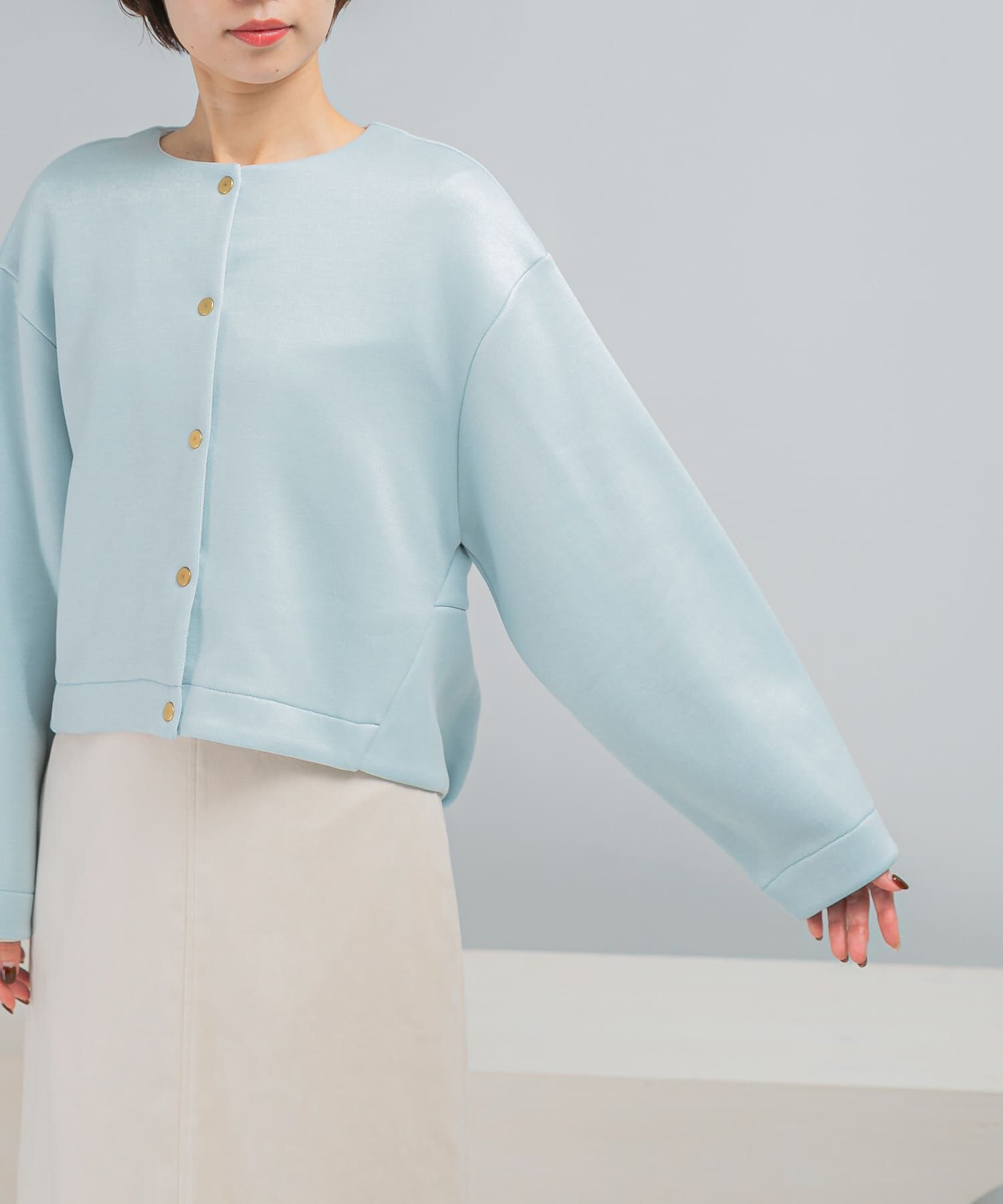 URBAN RESEARCH ROSSO「ブライトダンボール釦デザインプルオーバー」|その他|