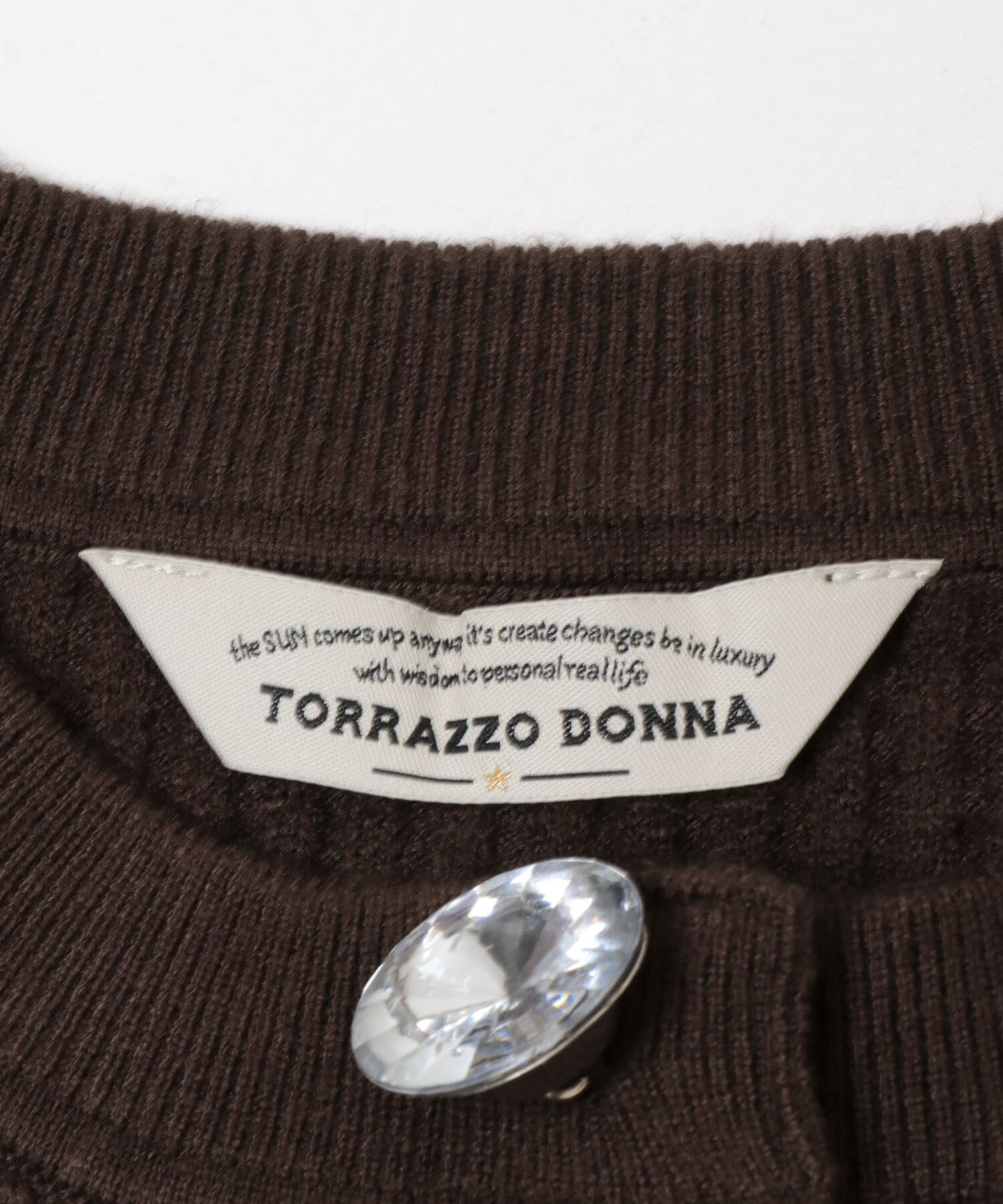 URBAN RESEARCH ROSSO「Torrazzo Donna　Bijou Kint Cardigan」|カーディガン|