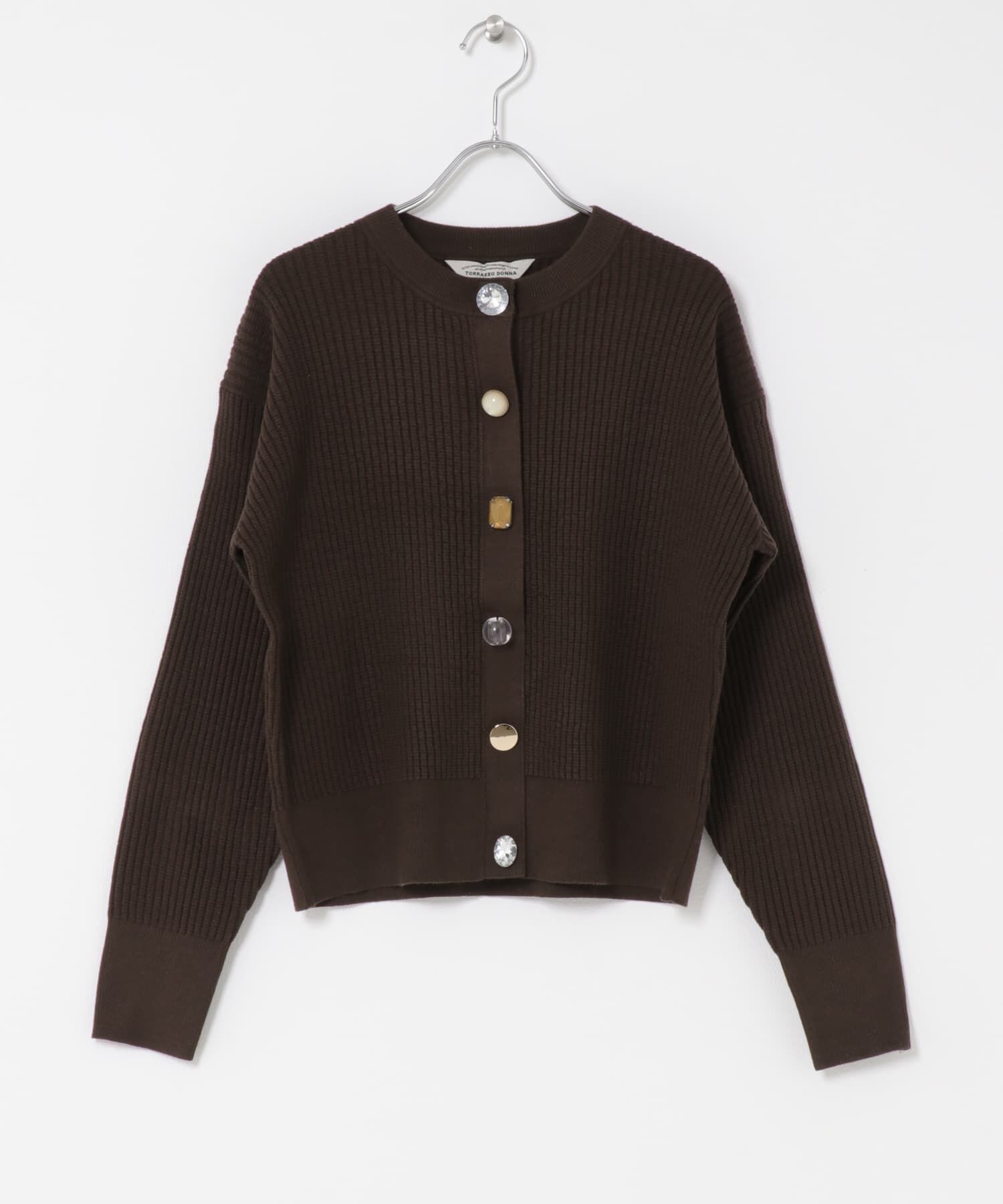 URBAN RESEARCH ROSSO「Torrazzo Donna　Bijou Kint Cardigan」|カーディガン|