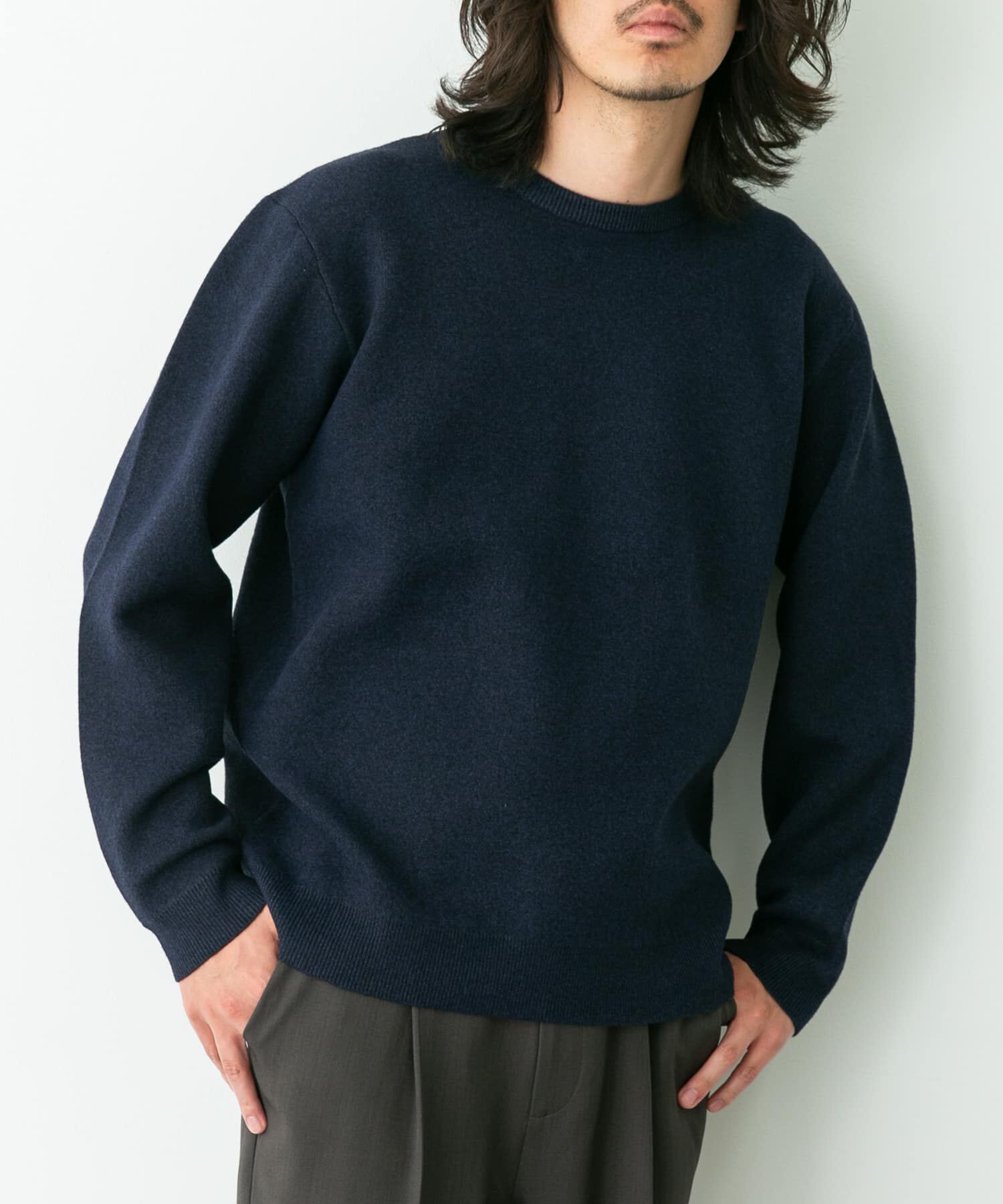 Sonny Label 「抗ピルウォッシャブルクルーネックニット」|ニット・セーター|