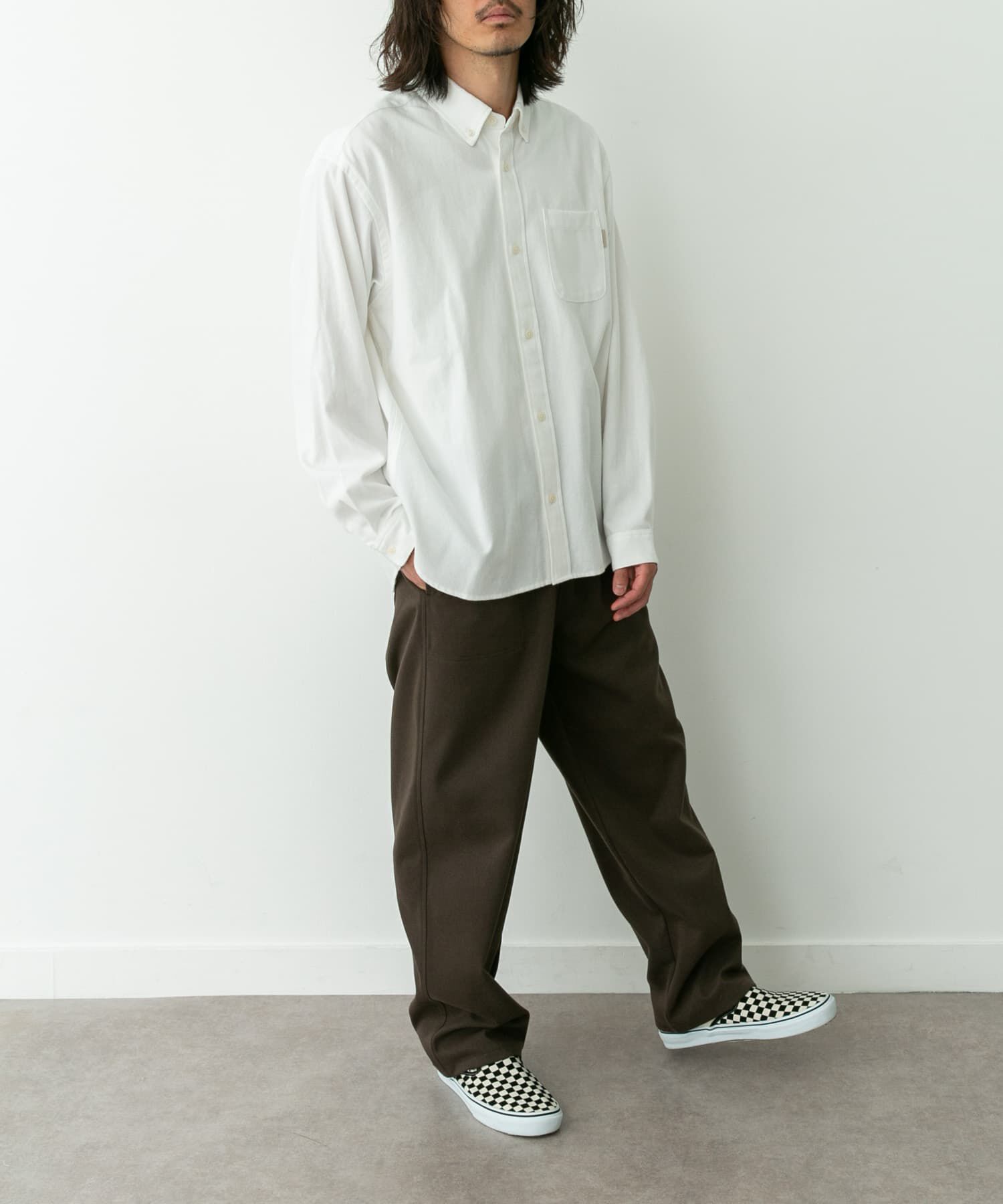 Sonny Label 「シャギーオックスボタンダウンシャツ」|シャツ・ブラウス|