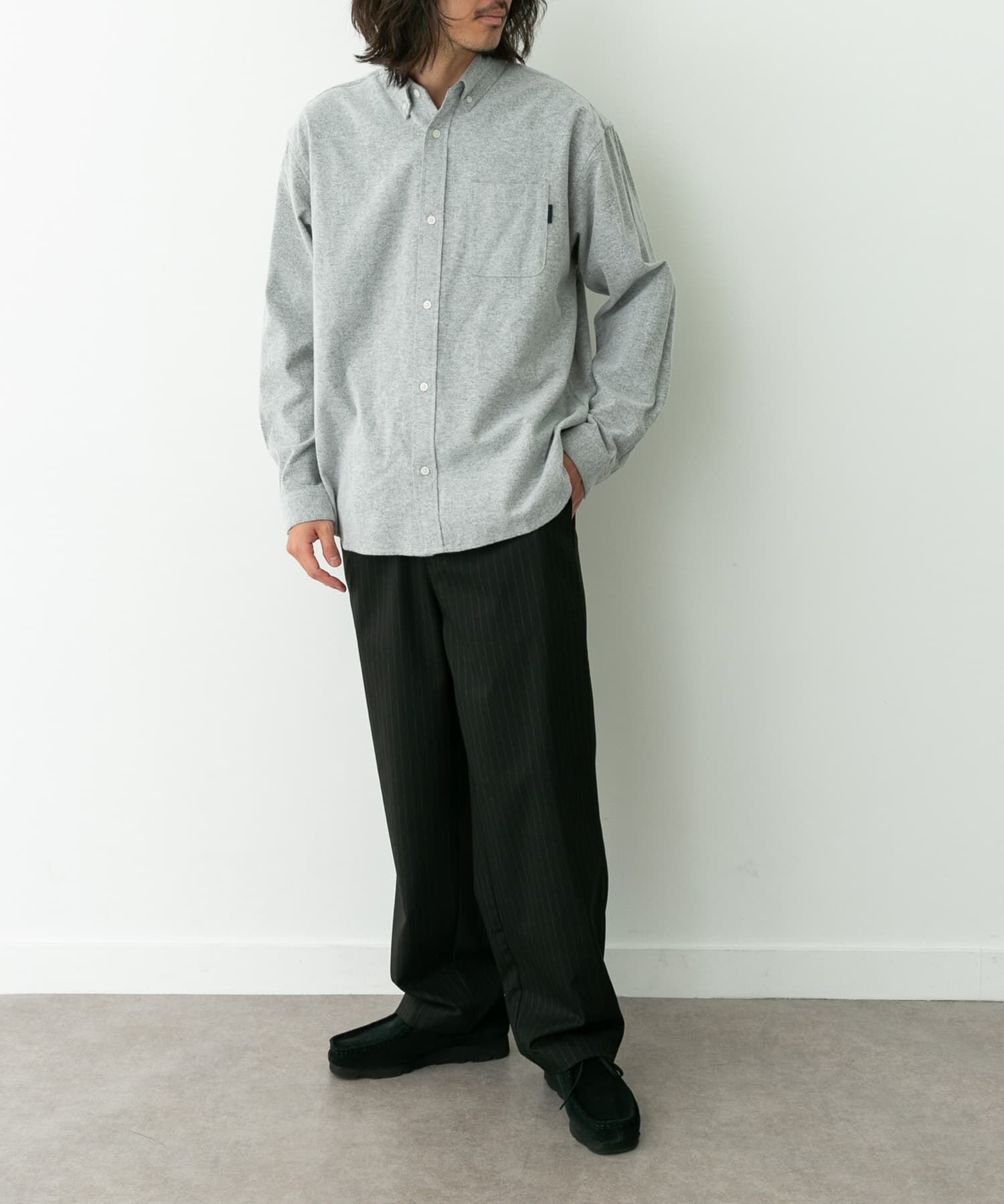 Sonny Label 「シャギーオックスボタンダウンシャツ」|シャツ・ブラウス|