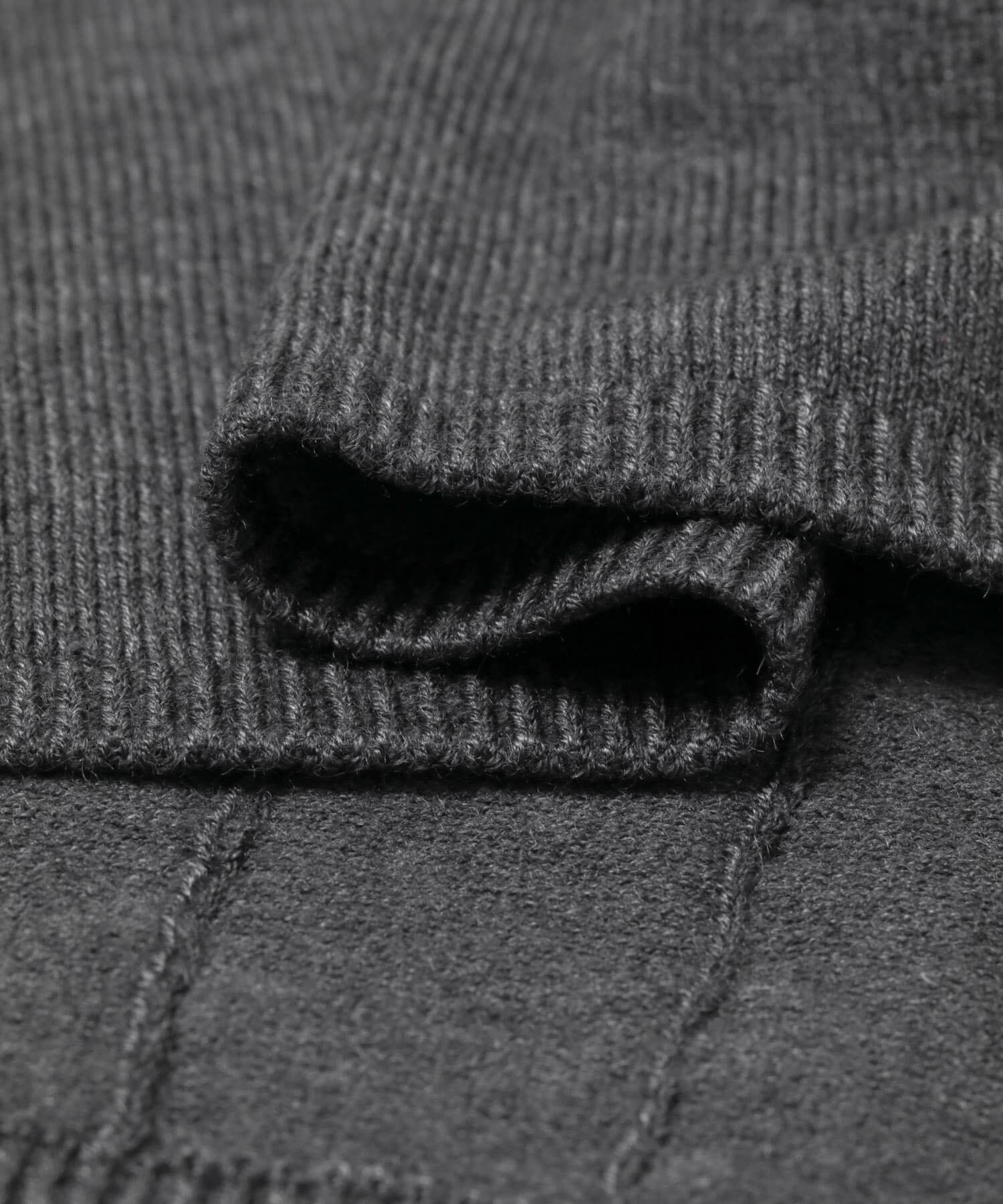 Sonny Label 「シルク混フリルニットシャツ」|ニット・セーター|