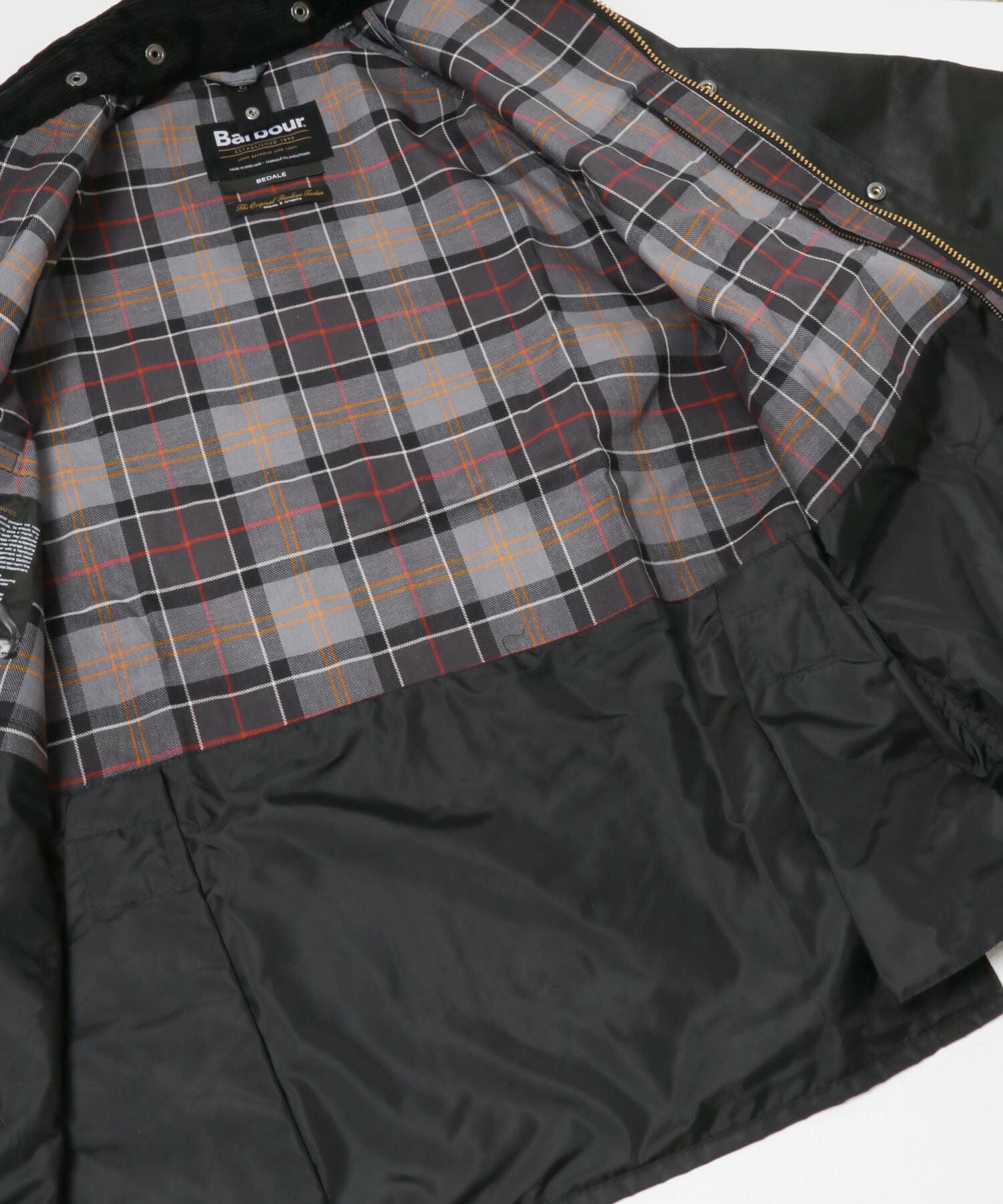 URBAN RESEARCH「Barbour　bedale wax jacket」|ノーカラーコート|