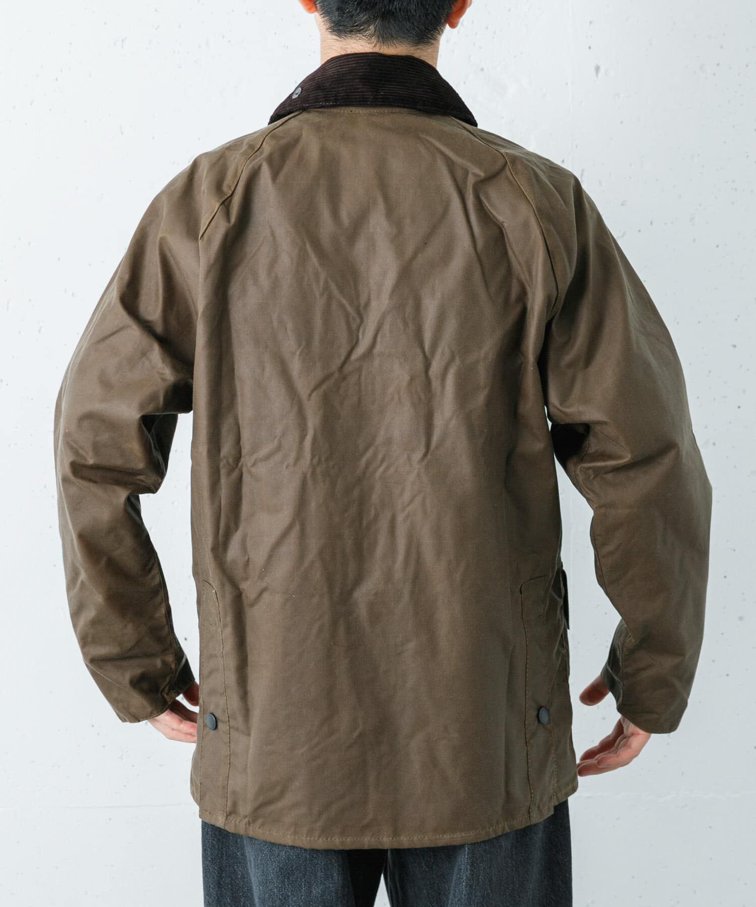 URBAN RESEARCH「Barbour　bedale wax jacket」|ノーカラーコート|